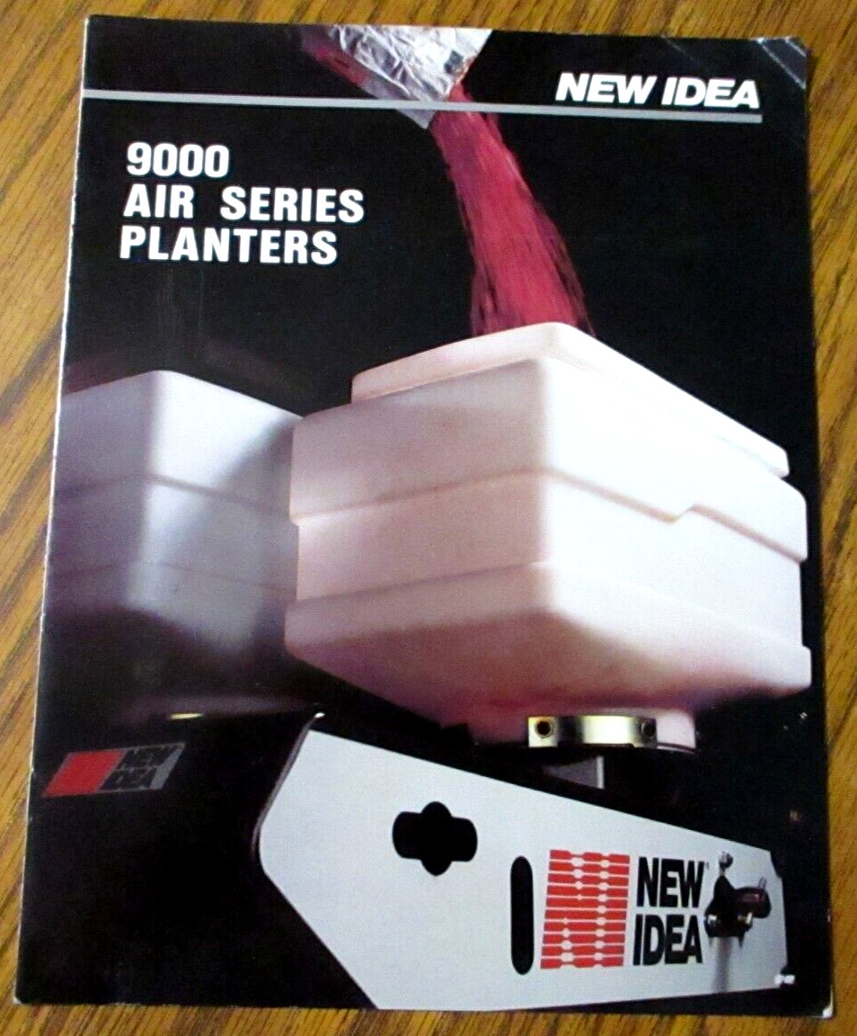 *New Idea 9000 Air Series Planters Dealer Advertising Sales Brochure Literature
