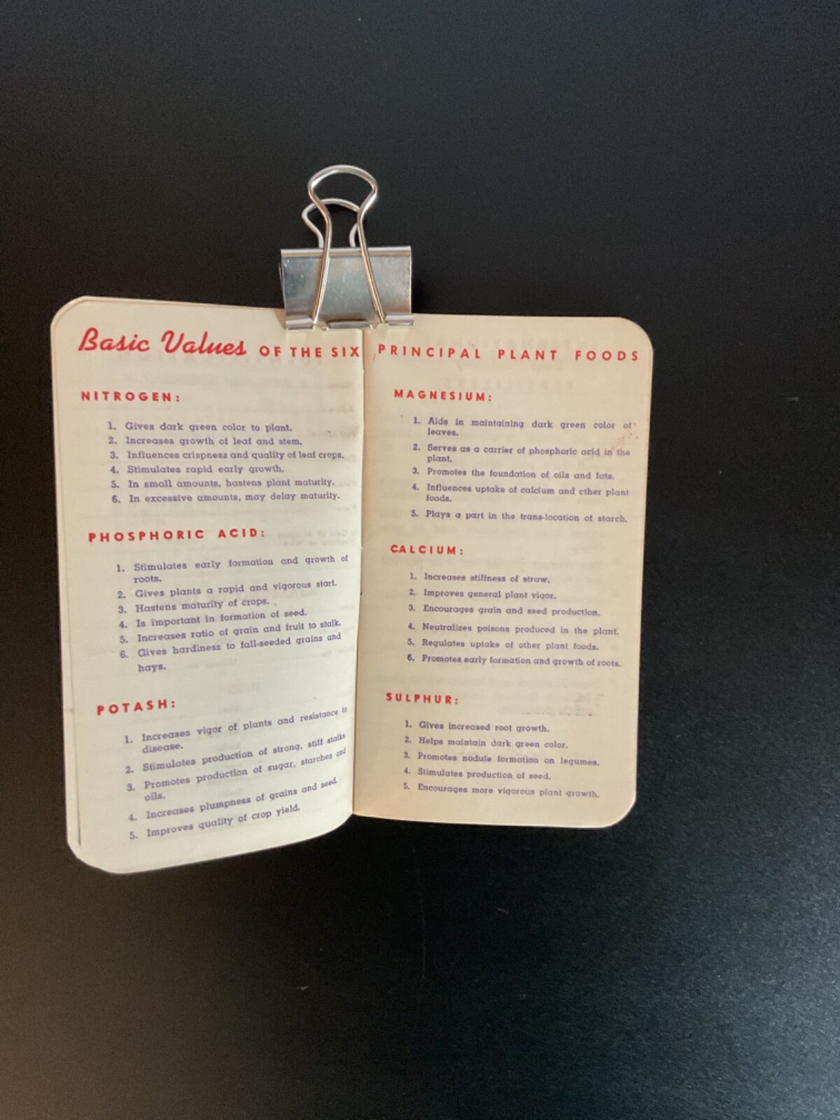 Farmer’s Pocket Ledger memo book 1950 1951 International Chemical Corp Adv farm