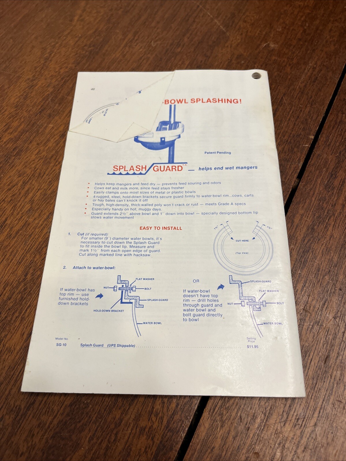 Vintage 1989 LOYAL FARM EQUIPMENT Catalog Roth Manufacturing Farming Collectible