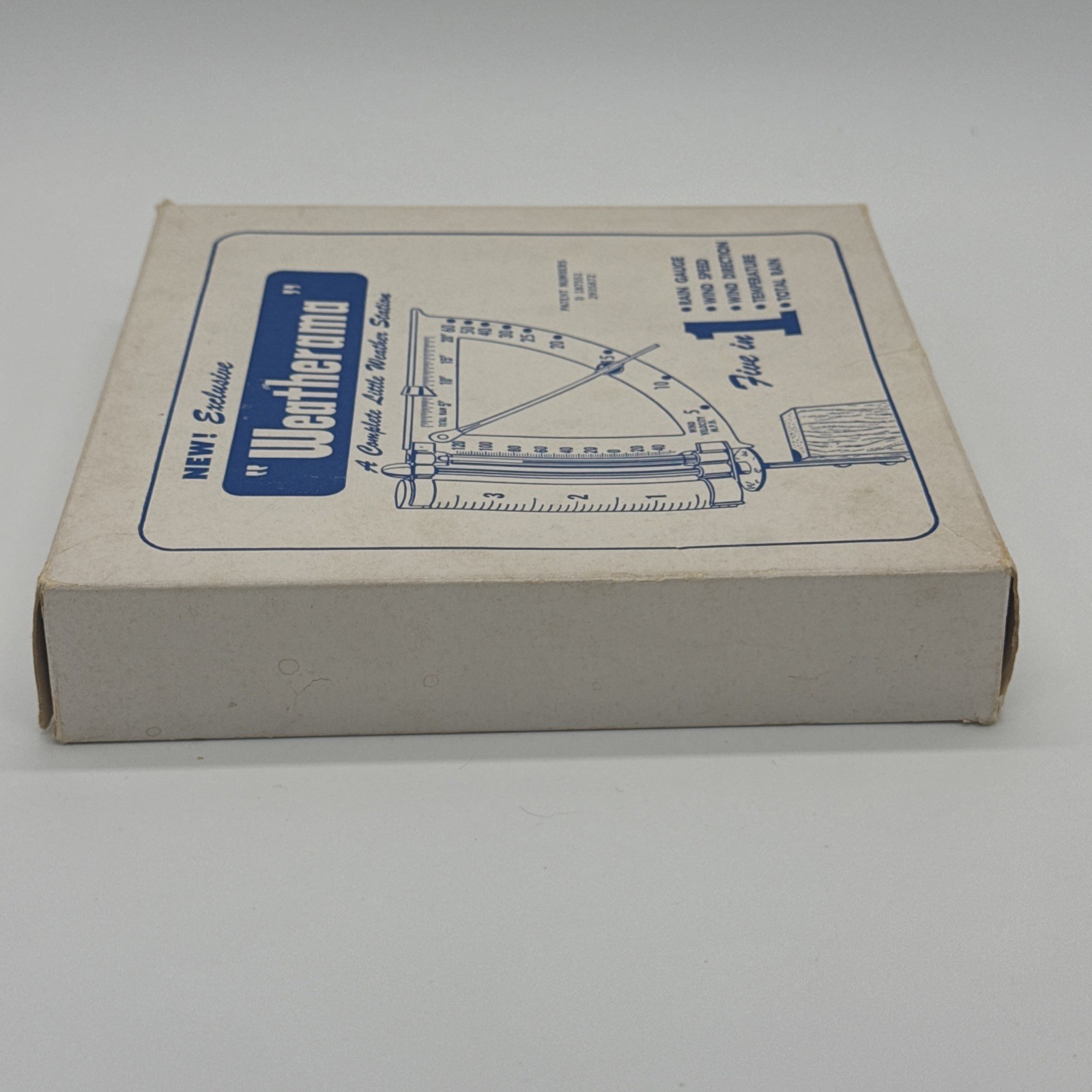 VINTAGE Weatherama 5-in-1 Weather Station NOS NIB Kensington KSCo-op Henry Field