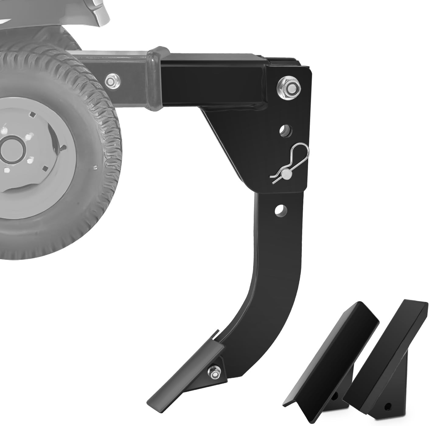 3 Point Trencher Ripper Attachment Fit 2&Prime; Receivers, Hitch Mounted Ripper for Tr