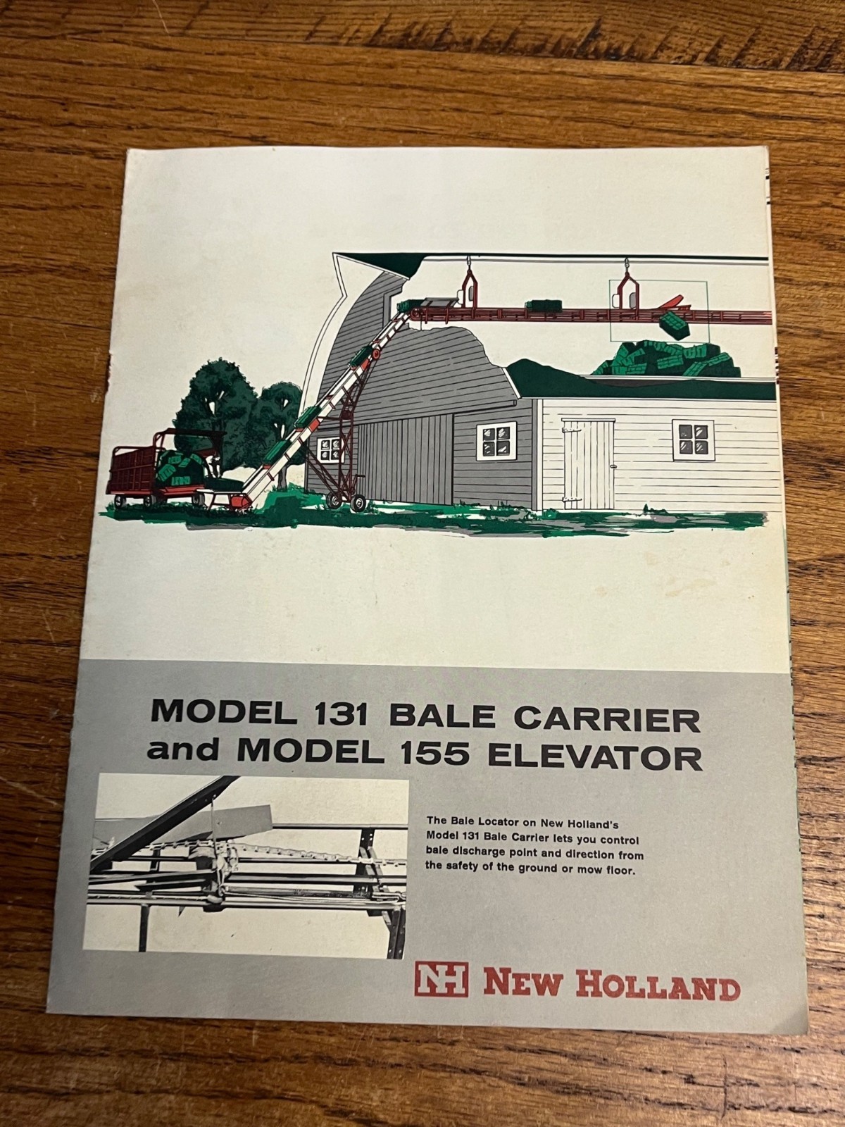 Vintage New Holland Farm Sale Brochures Feed Bunks 131 Bale Carrier 155 Elevator