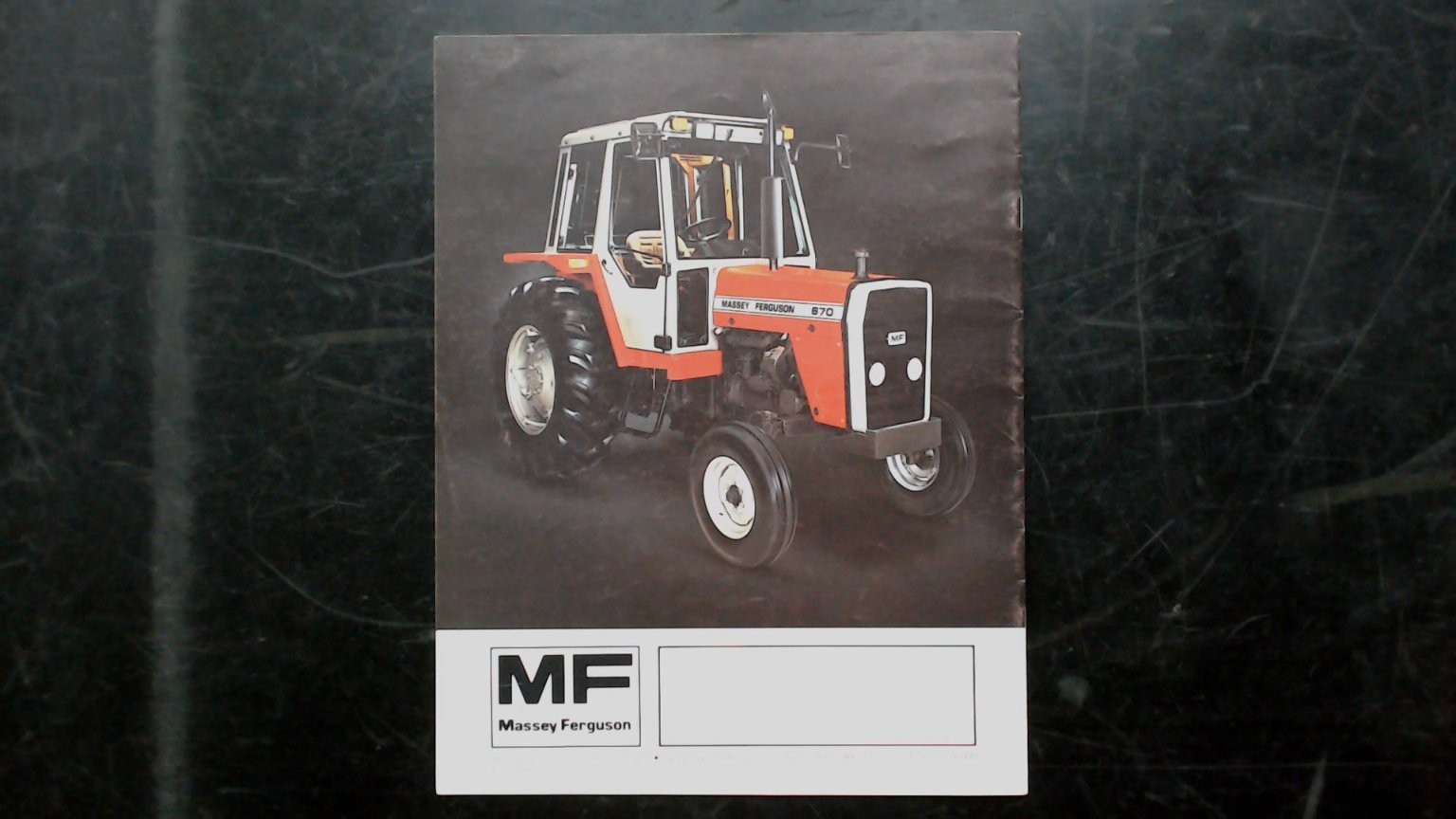 Massey Ferguson 698 690 670 Tractor Brochure Vintage Agriculture 70s