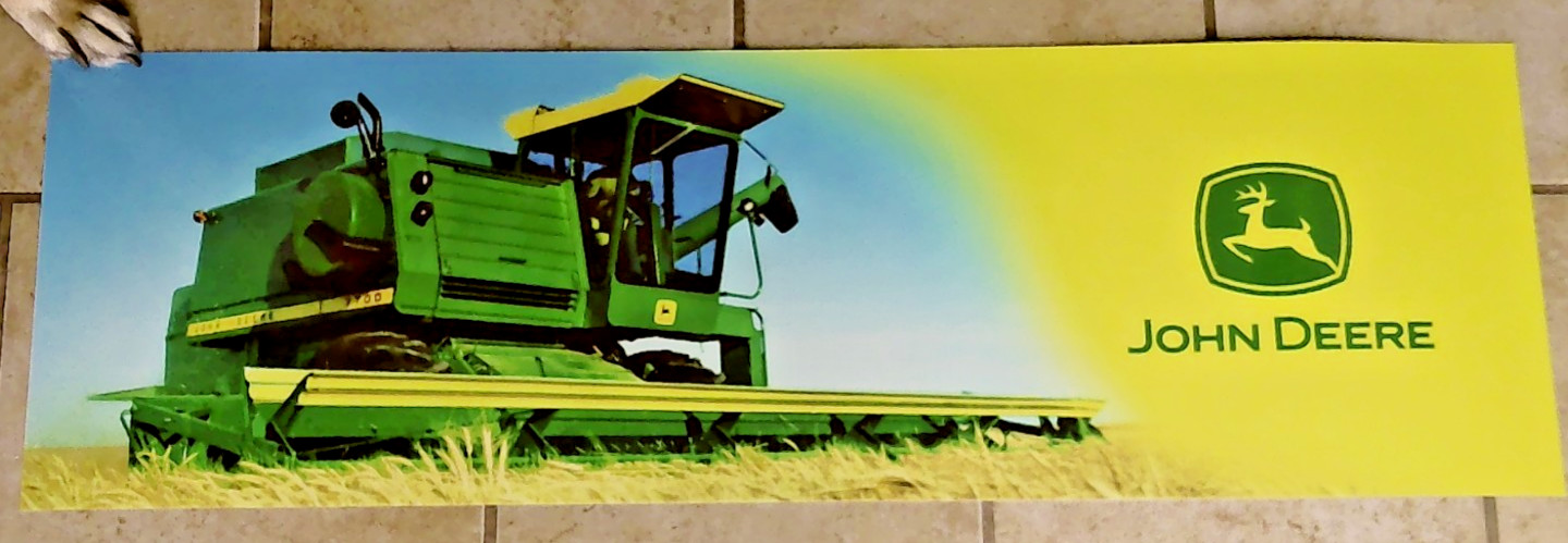 TOP LID GRAPHICS for JOHN DEERE LIMITED EDITION TOOL CHEST 37x12x1/16