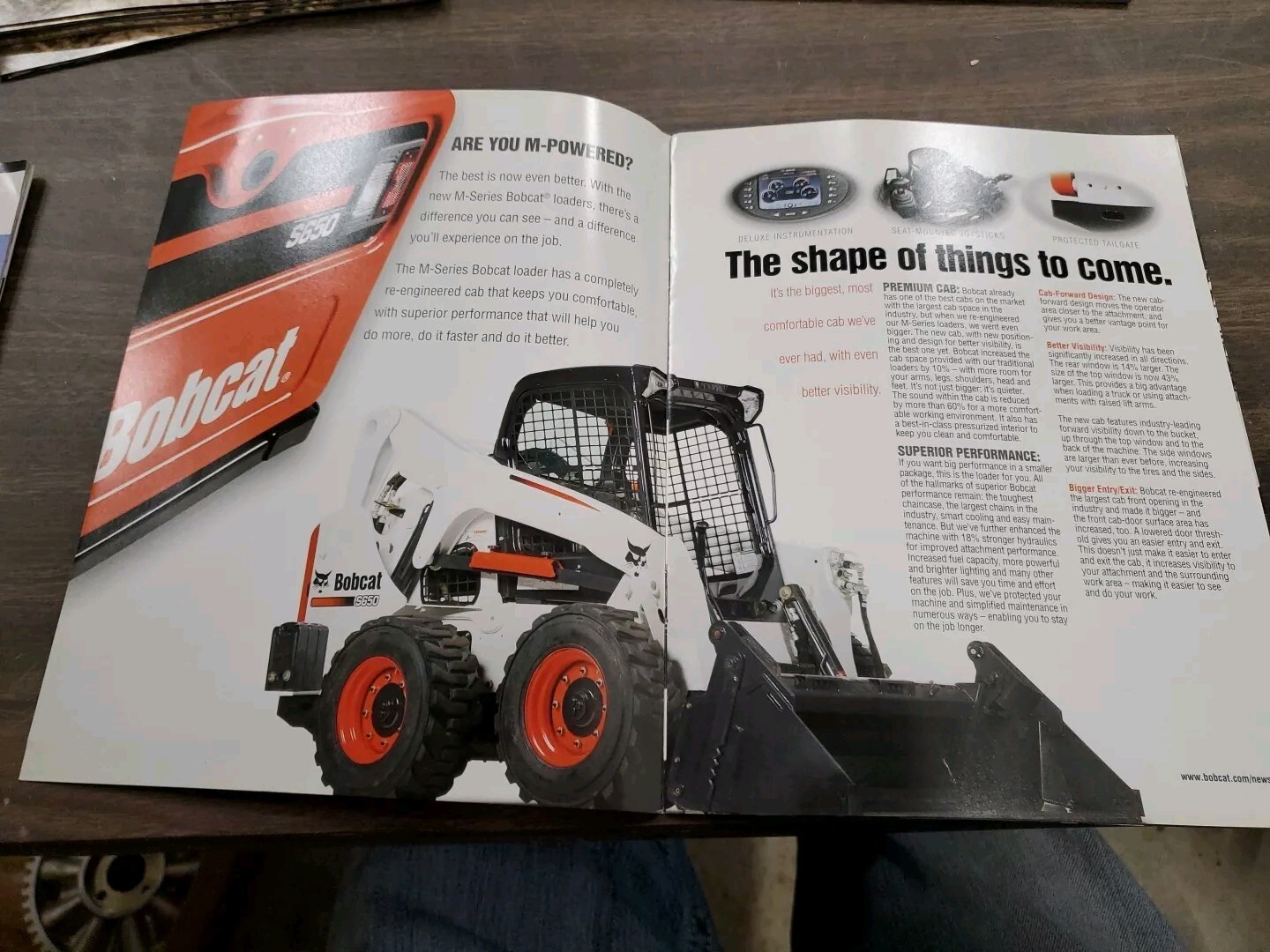 Factory Dealership Specs Brochures Bobcat M Skid Steer Loader S630 S650