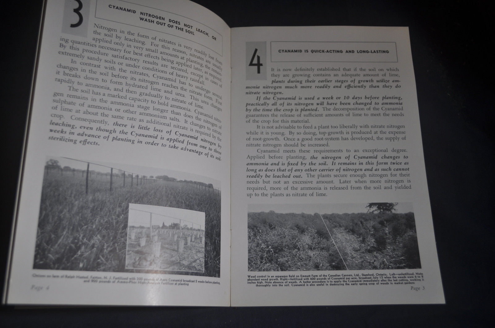1932 The Cyanamid Plan For Soil Sterilization & Weed Control Brochure