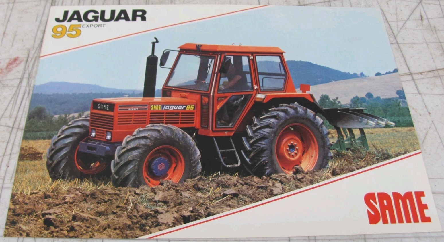 1980 SAME Jaguar 95 Export Sales Flyer 308.2055.3.1/10