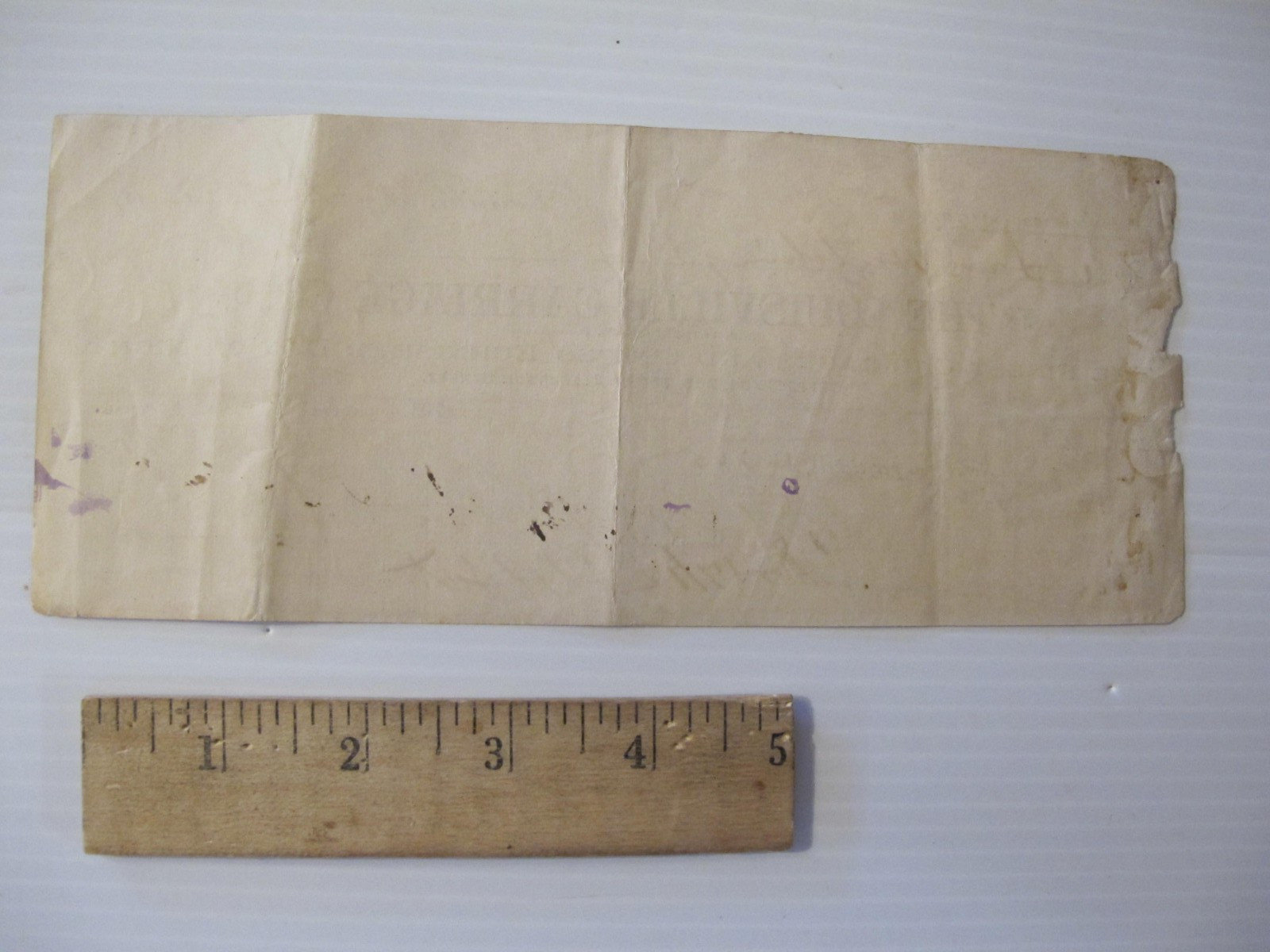 ORIGINAL 1892 RECEIPT FOR USE OF A CARRIAGE. LOUISVILLE CARRIAGE COMPANY