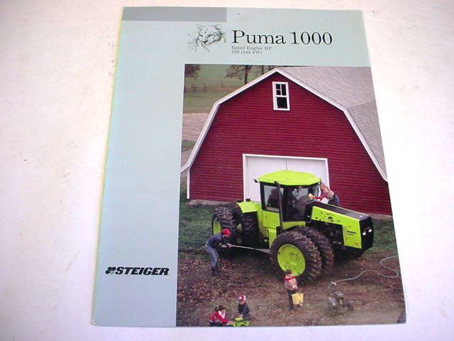 Steiger Puma 1000 Tractor Brochure