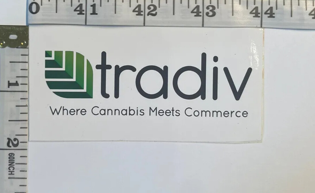 *VARIETY* GLOSSY VINYL STICKER – OREGON, USA CANNABIS CONCENTRATE ADVERTISEMENT