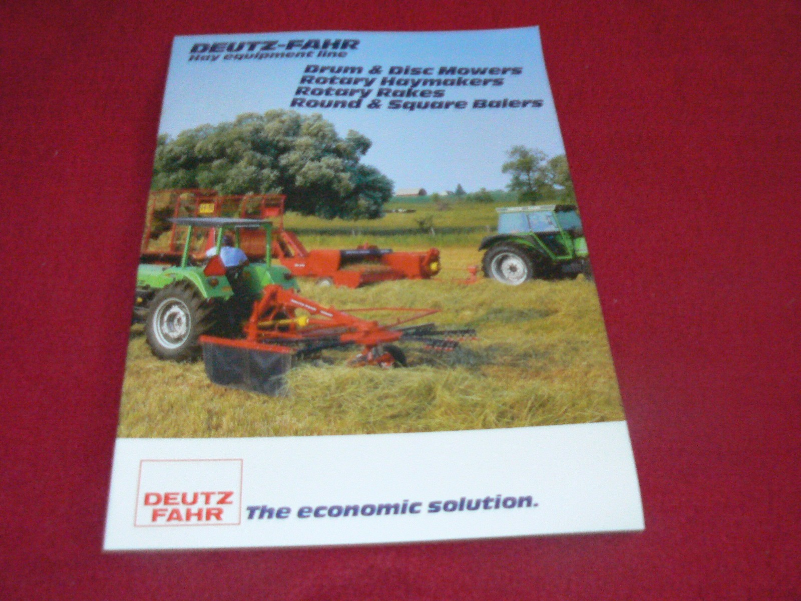 Deutz Fahr Hay Equipment Dealer&rsquo;s Brochure 91 458 12