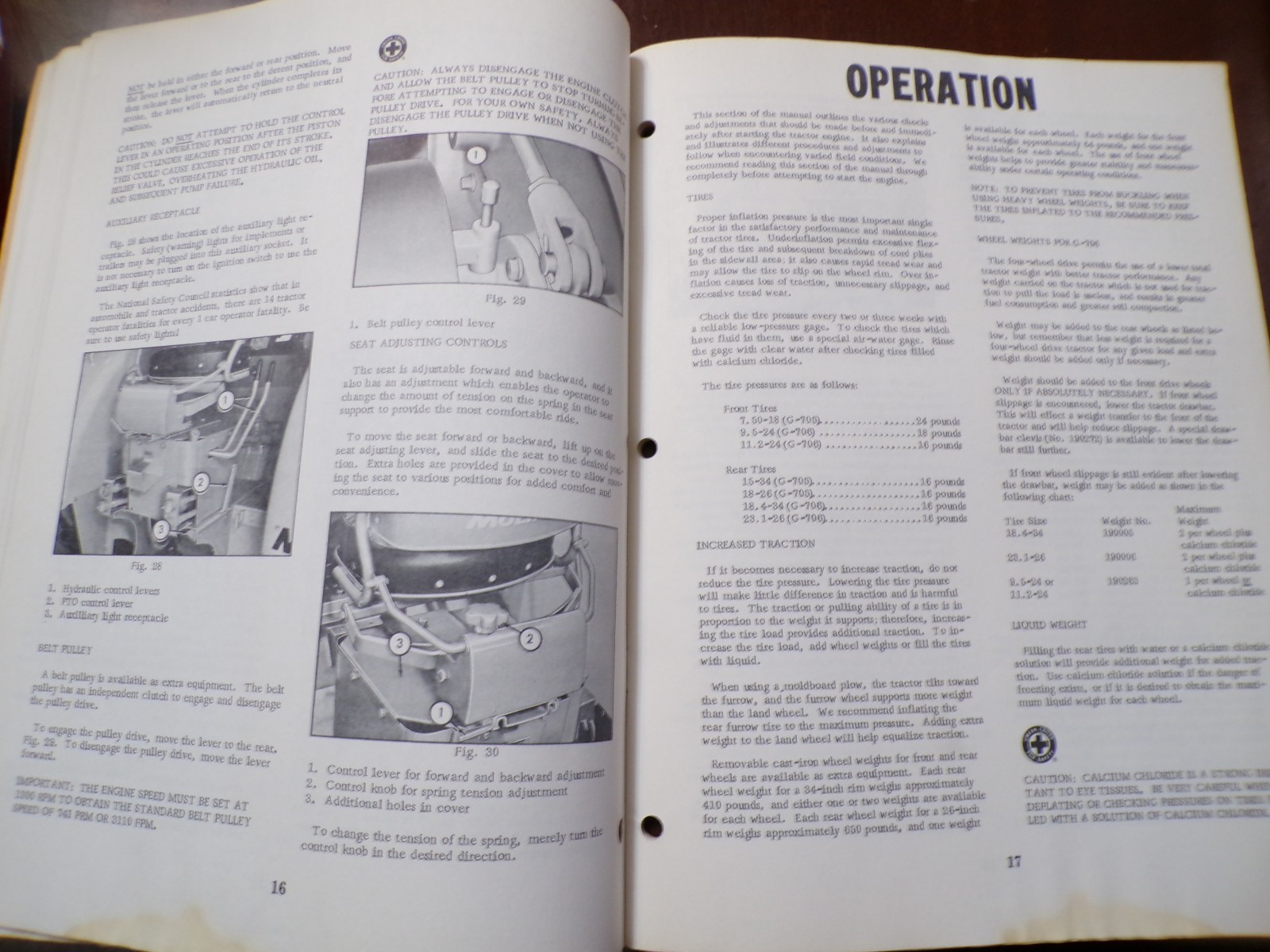 Minneapolis-Moline G-705, G-706 Tractors Operator&rsquo;s Manual