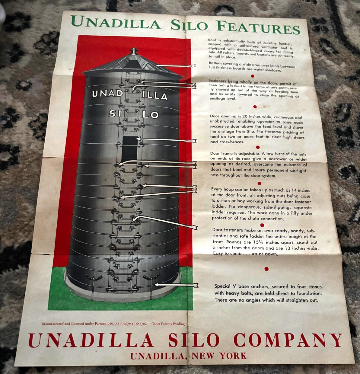 Unadilla Silo Brochure DCPA26