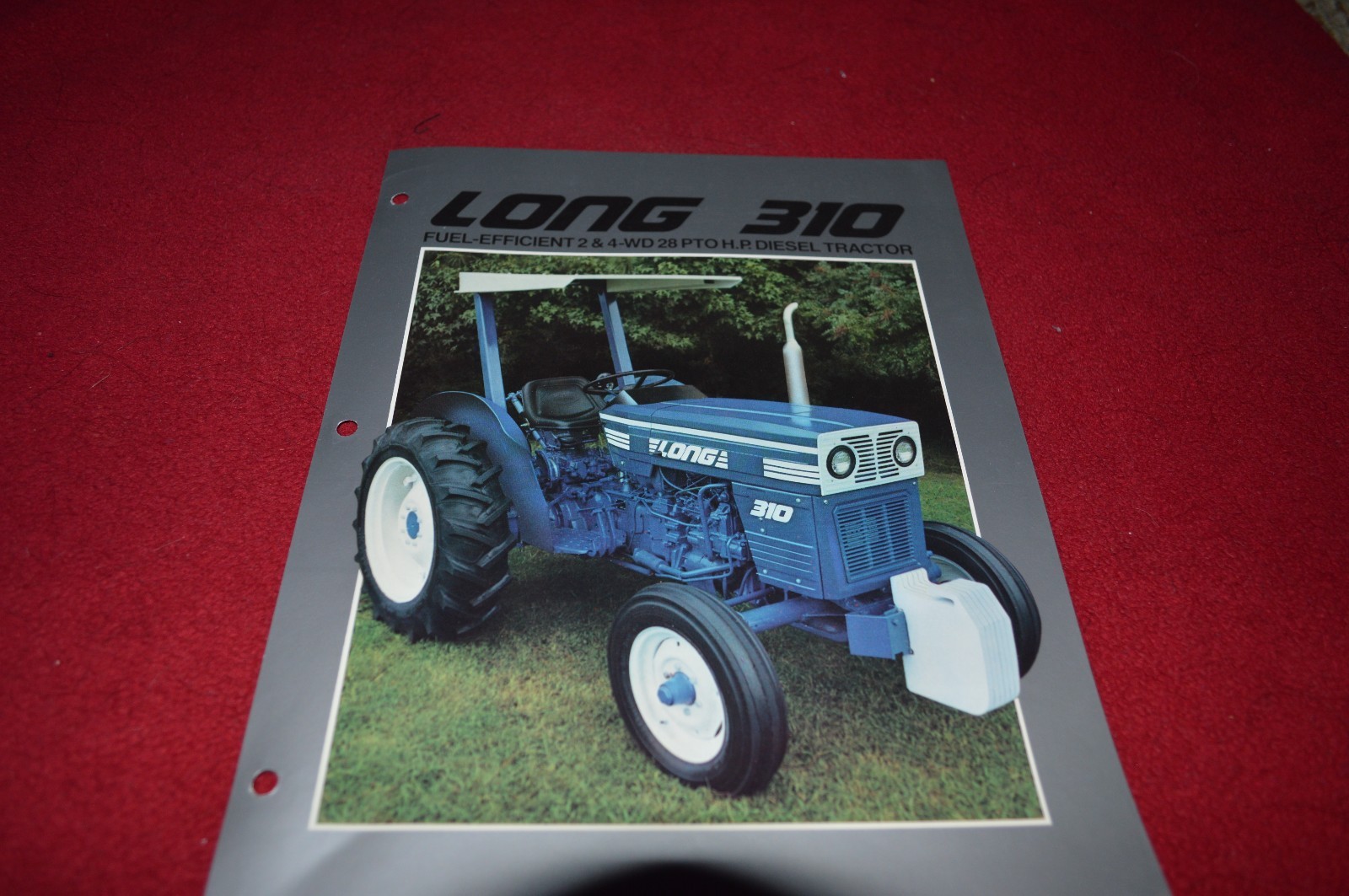 Long 310 Tractor Dealer&rsquo;s Brochure DCPA 2339 10-82