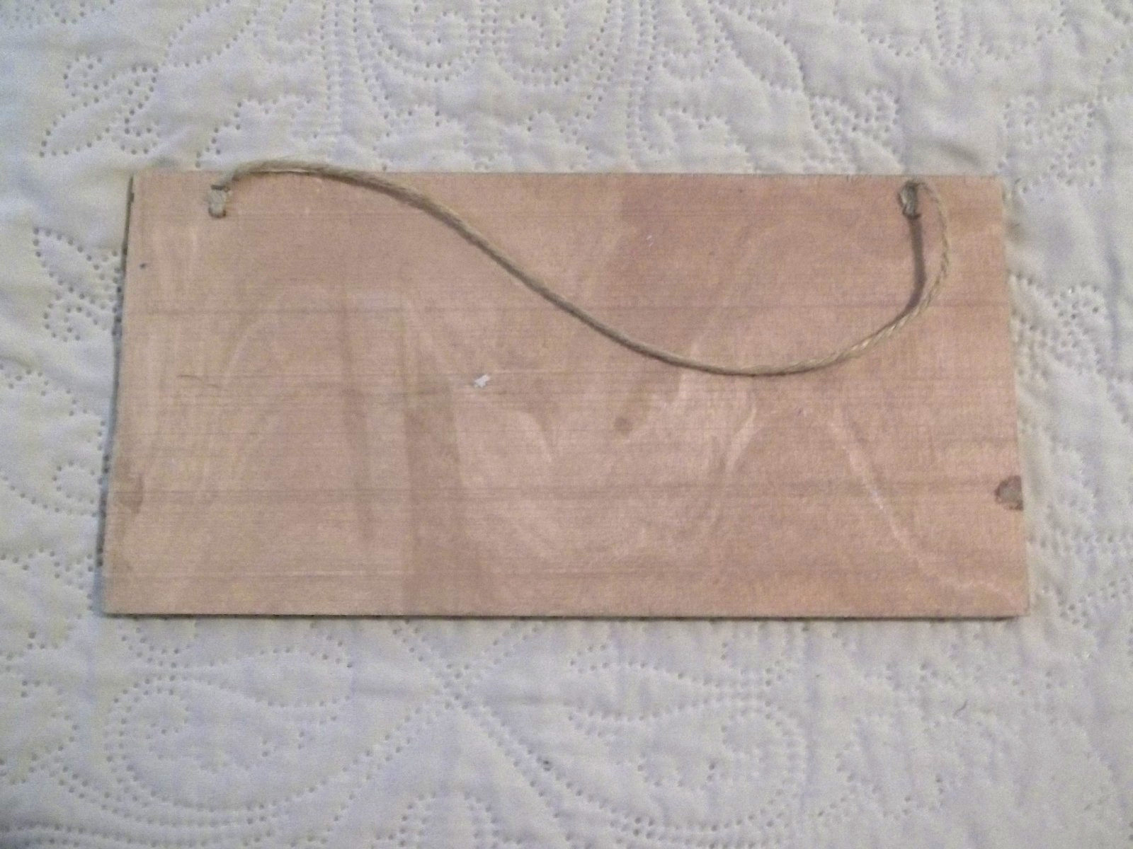 Wall Hanger Advertising &lsquo;American Iron&rsquo; Showing US made farm tractor