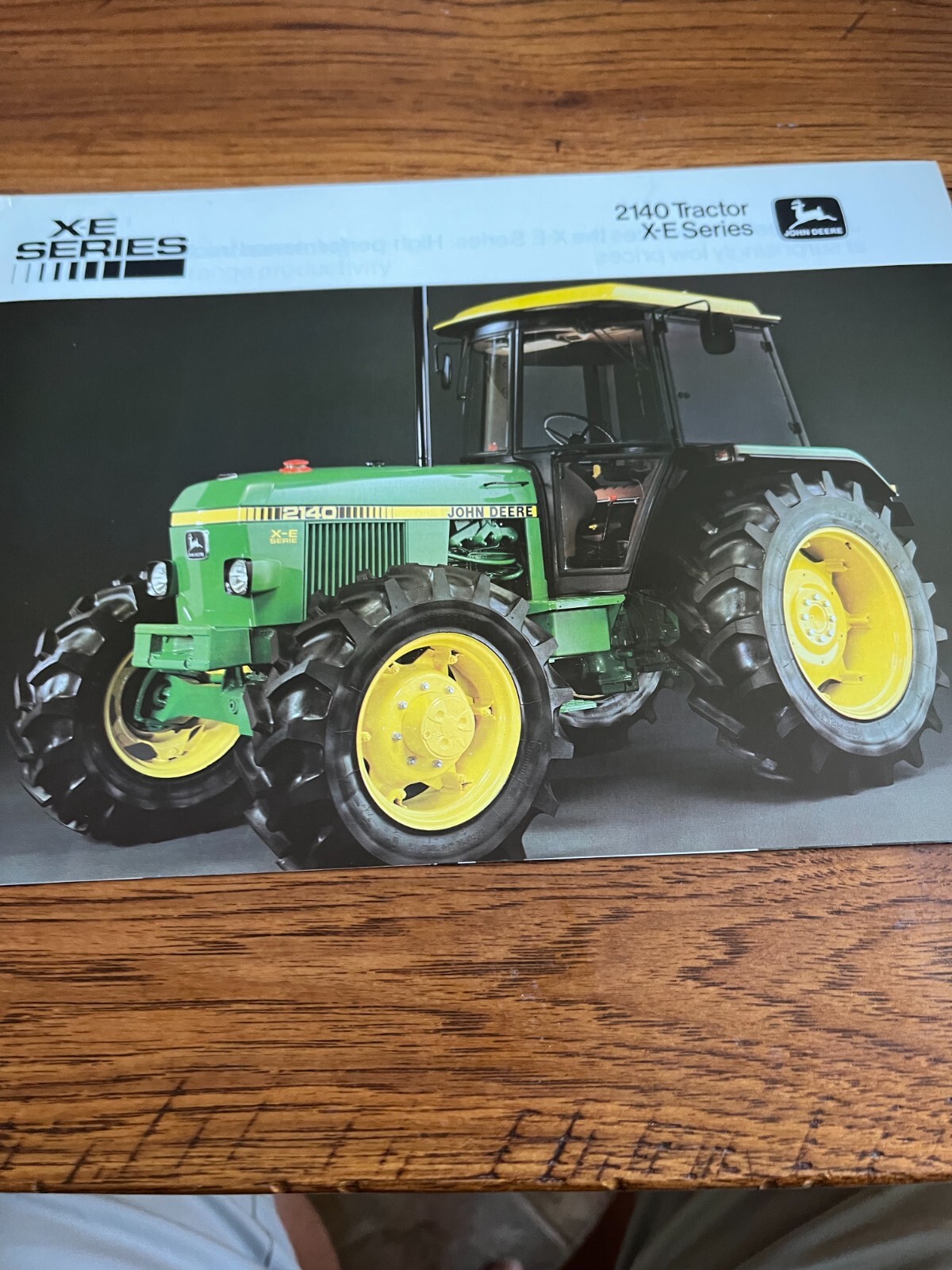 John Deere 2140 X-E Series Tractor English For 1984 Brochure AMIL21 ver2