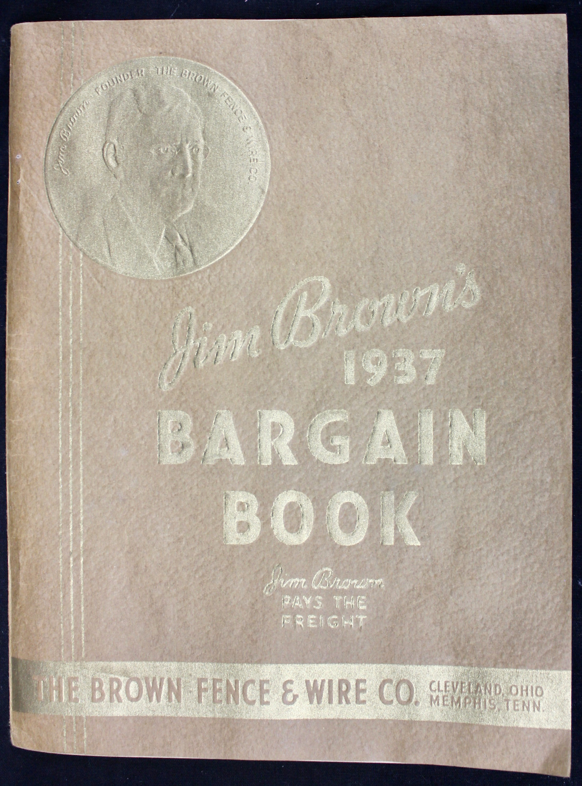 Original 1937 Jim Brown’s Catalog Barbed Wire Paint and More