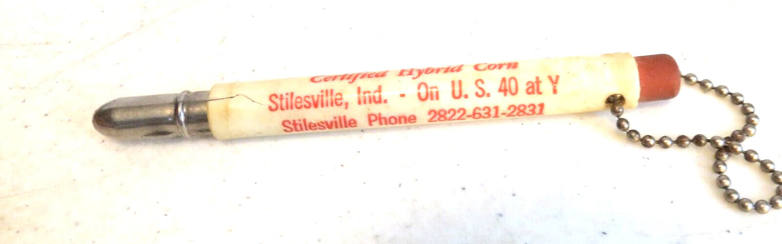 Advertising Bullet Pencil Arnold Farms Stilesville IN Certified Hybrid Corn Seed