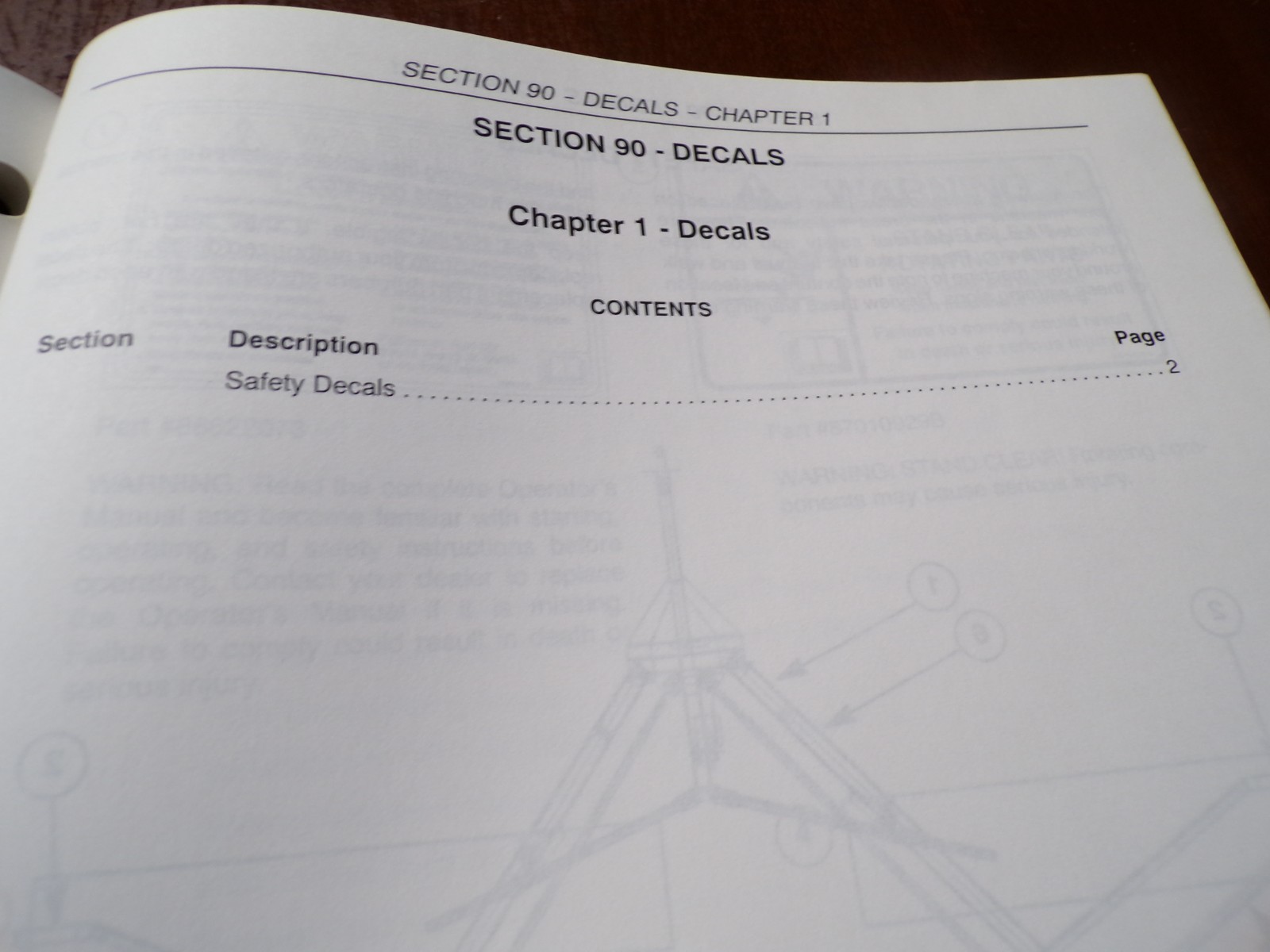 New Holland 216 Rake Repair Manual 2004