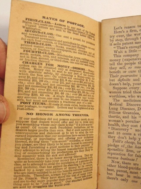 1891-92 Pierce&rsquo;s Memorandum and Account Book designed for Farmers, Mechanics
