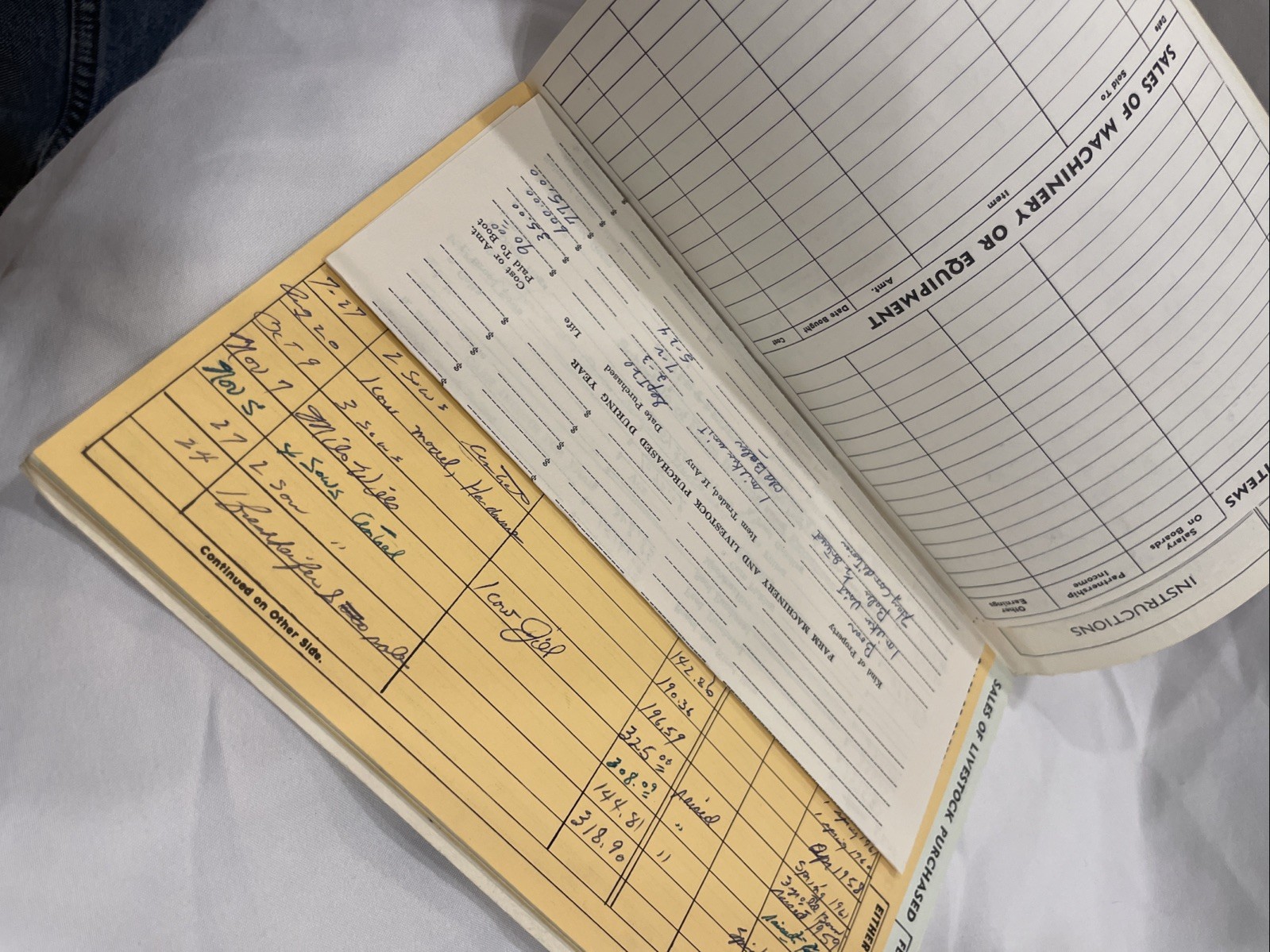 Gaylord MN Feedmill Farmers Record Book