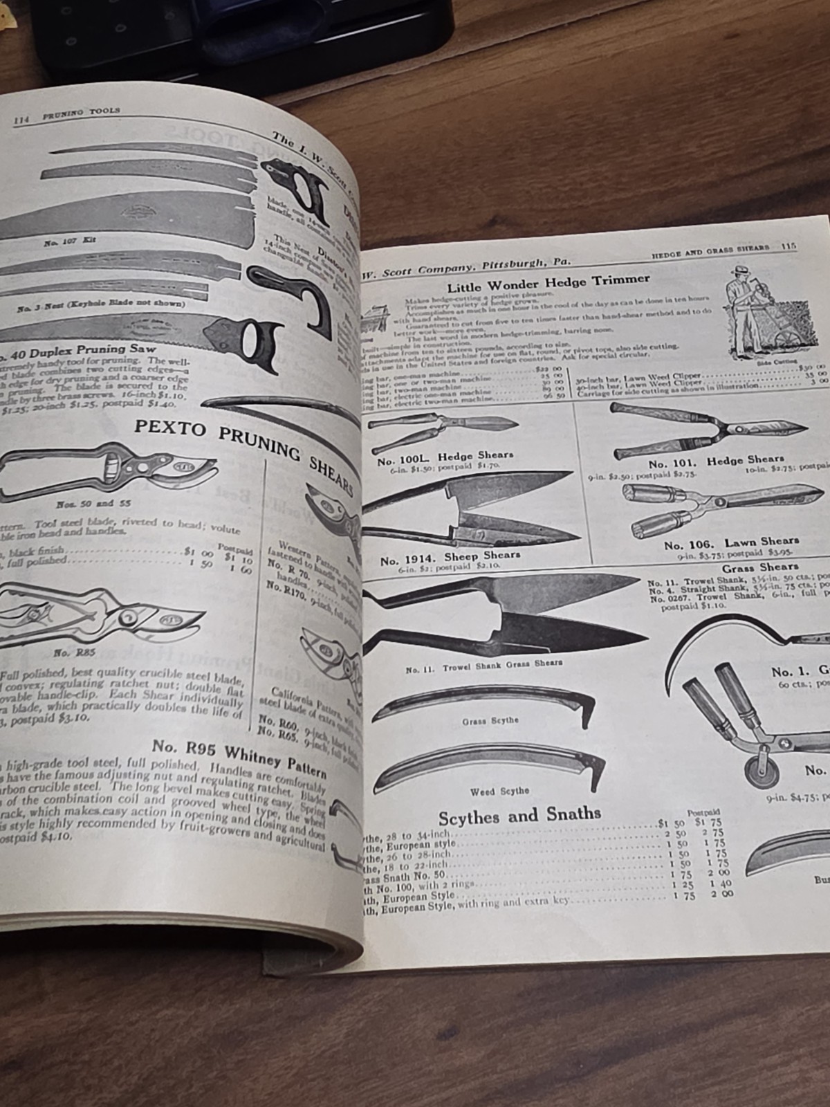 1926 Scott Co Catalog Farm Machinery Tools Plows Seeds Flowers Washer