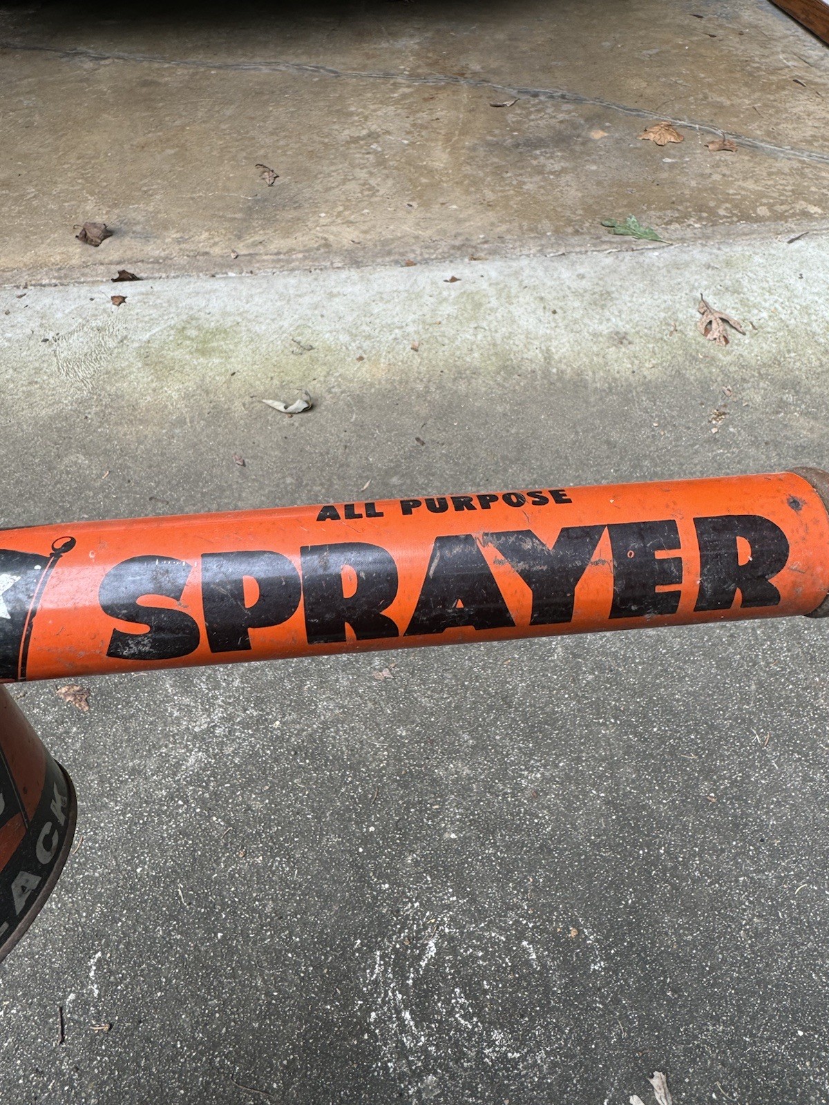 Black Flag Sprayer Boyle Midway Crawford NJ Vintage Metal Tin & Canister 1940s