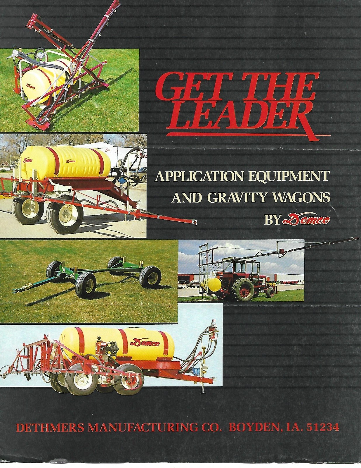 Farm Equipment Brochure – Demco – Sprayer Gravity Box et al Product Line (F9517)