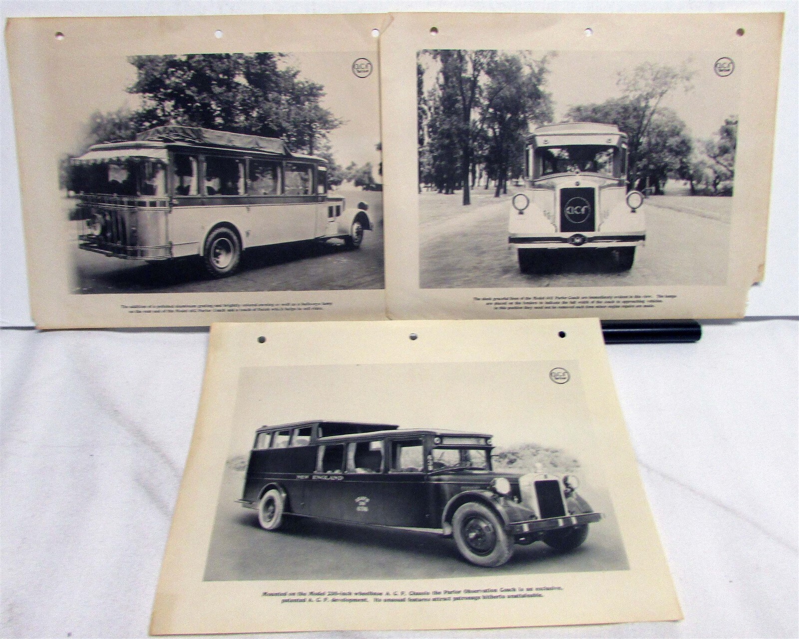 1920s ACF Parlor Observation Coach Model 602 230 New England Photos