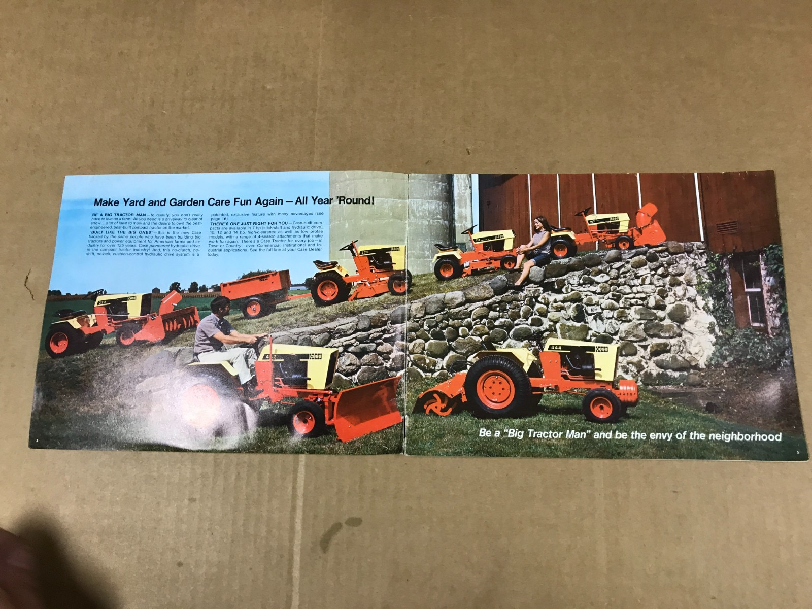Vintage Case 7-14 HP Compact Tractors Brochure