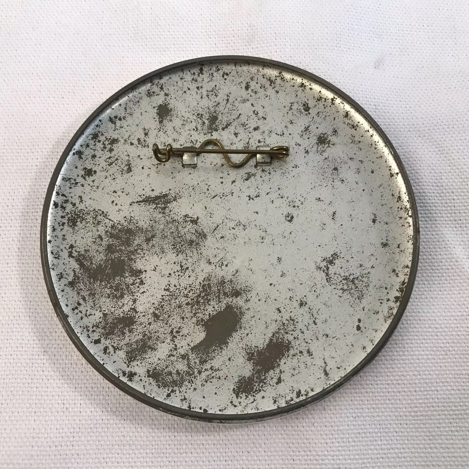 Vintage Enjoy Corn Fed Beef Iowa Beef Industry Council Advertising Pinback 3.5&Prime;