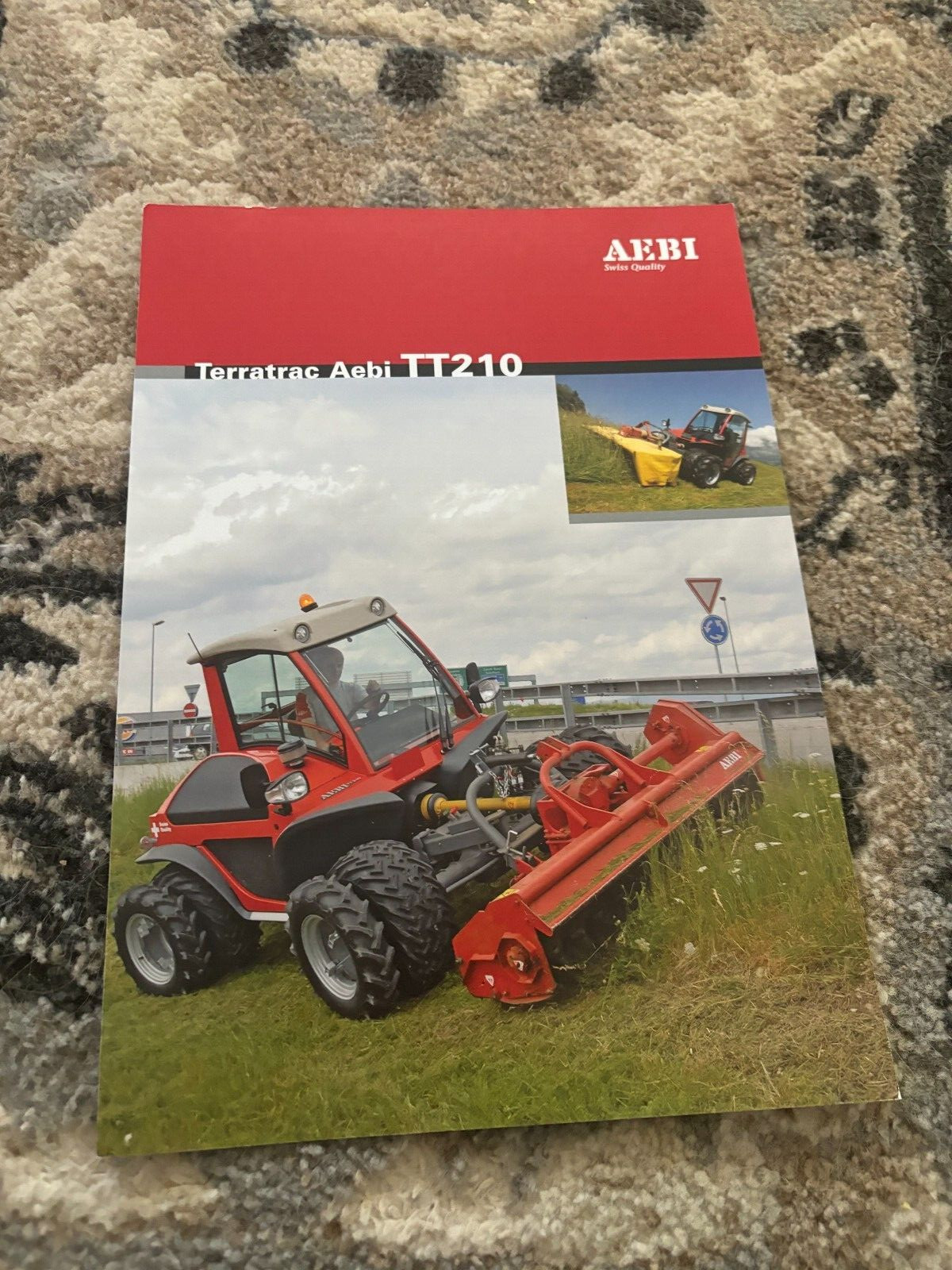 AEBI TT210 Terratrac Tractor Brochure FCCA24