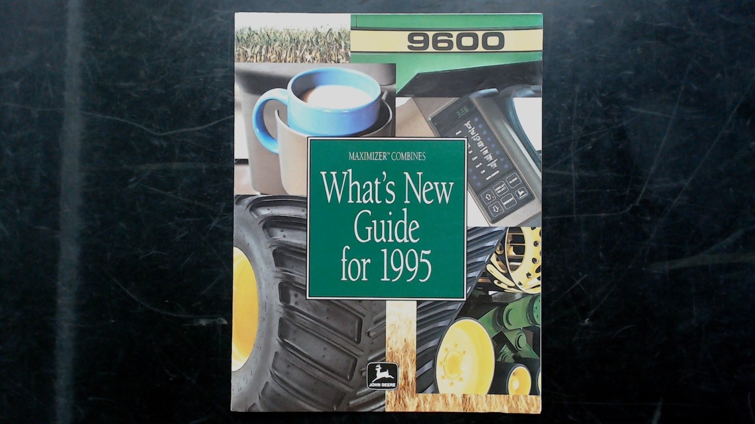 John Deere 9600 Maximizer Combine 1995 Brochure Agricultural Tractor
