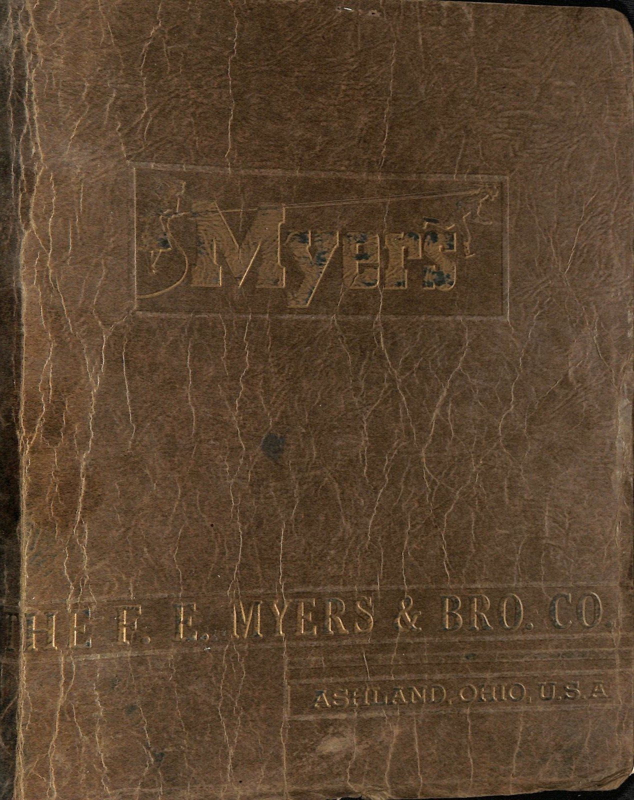 F E Myers Ashland Ohio Catalog Brochures Binder Ephemera 1966 B1