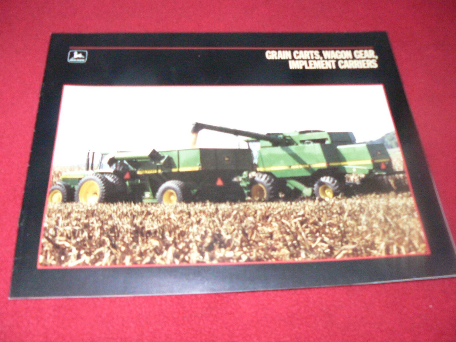 John Deere Grain Carts Wagon Gear Implement Carrier Dealer&rsquo;s Brochure DKA14