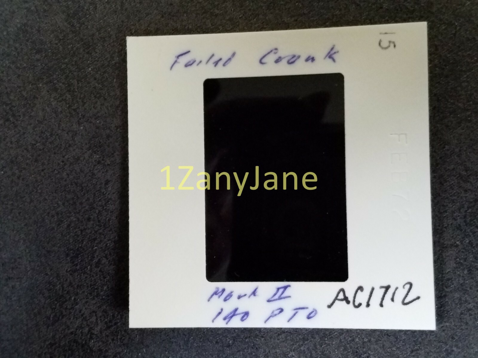 AC1712 35mm Slide of an Allis-Chalmers from MEDIA ARCHIVES MARK II 140 PTO