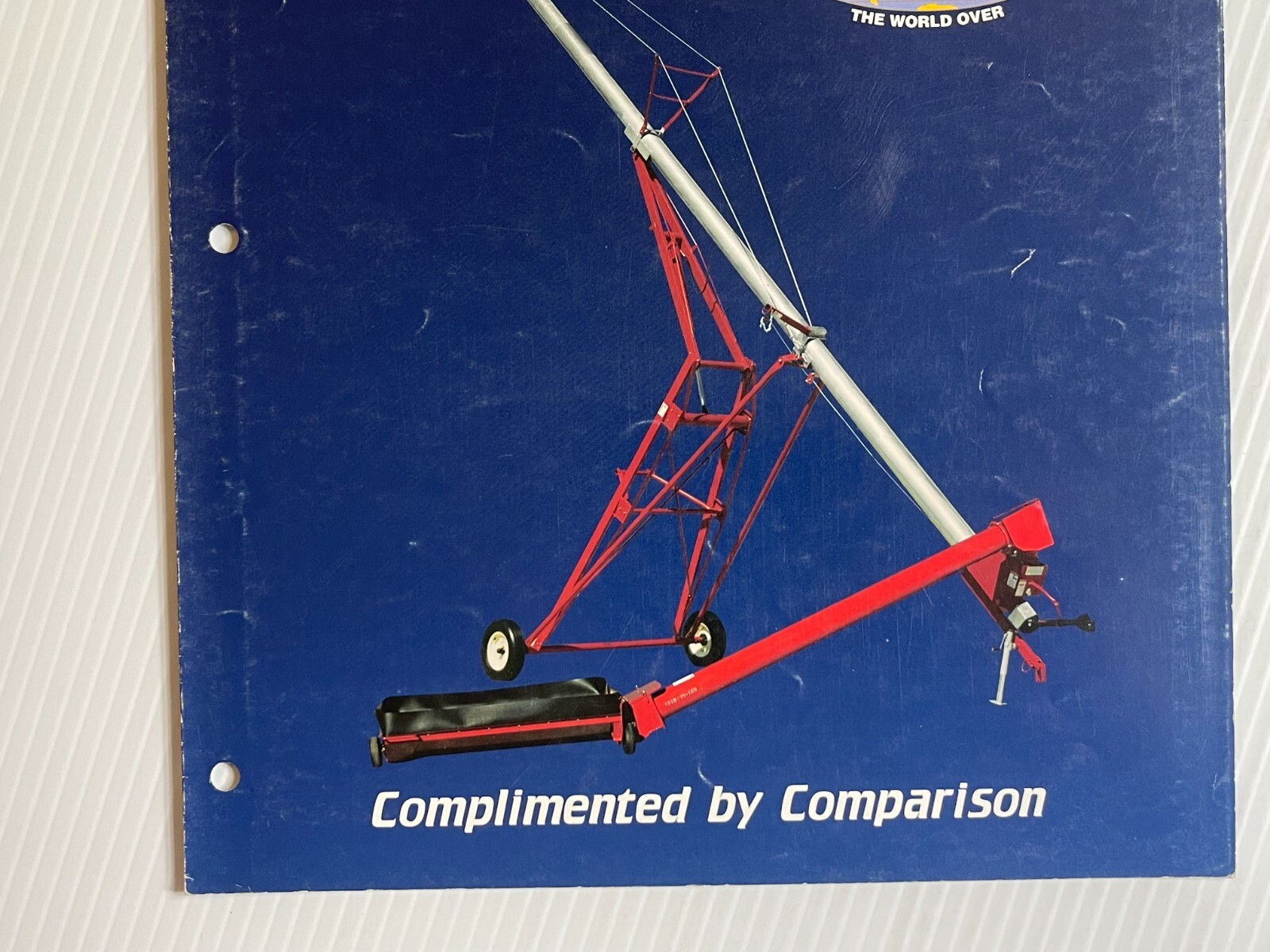 Hutchinson Swing-Away Grain Auger Sales Brochure 2005 (Showroom Sales Book)