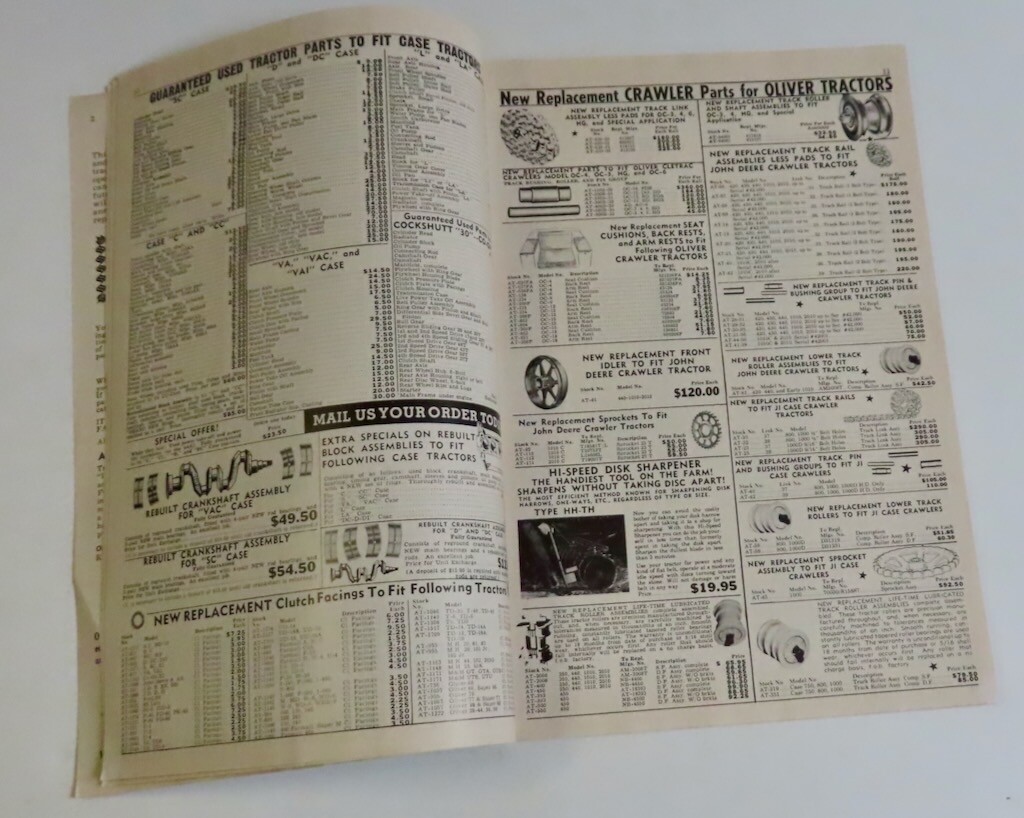 ACME TRACTOR PARTS Lincoln Nebraska 1967 Redbook Catalog