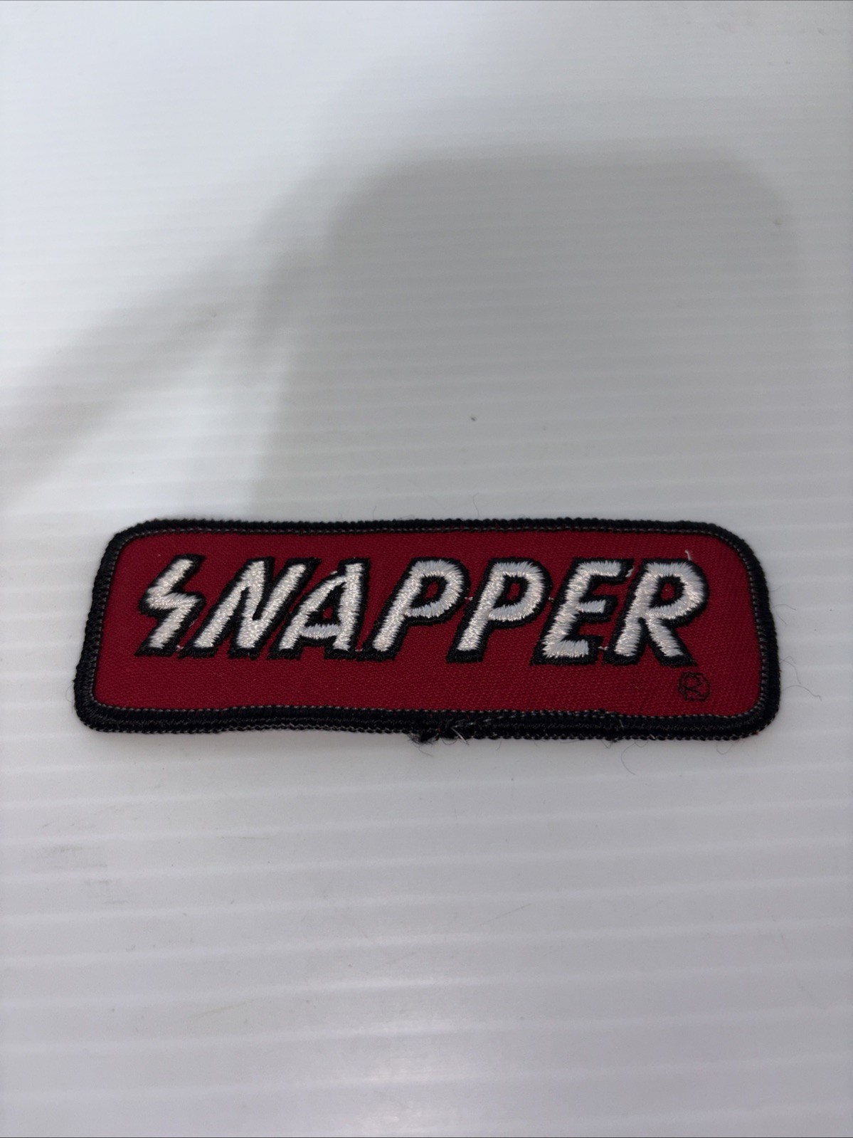 Vintage Snapper Tractor Lawn Mower Farm Equipment Patch NOS 1-3/8×4”