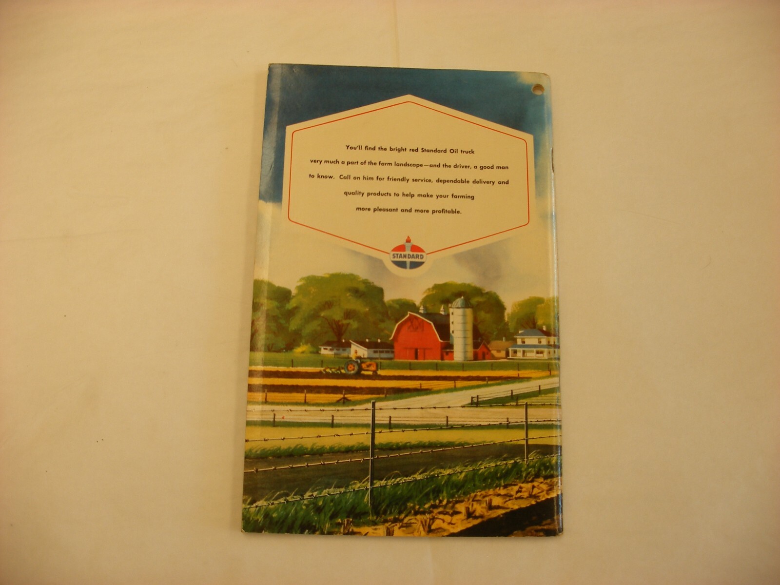 Vtg Oil & Gas Advertising – 1955 Standard Oil Farm Tractor Machinery