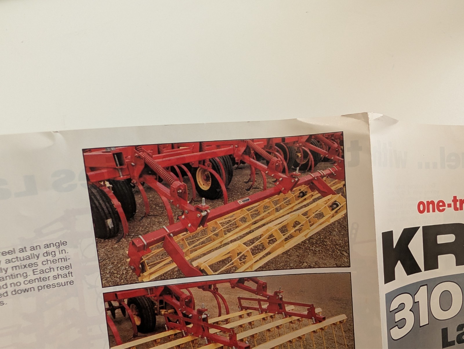 8 pc LOT Vintage Krause Chisel Sweep Plow Field Cultivator Tillage Brochures