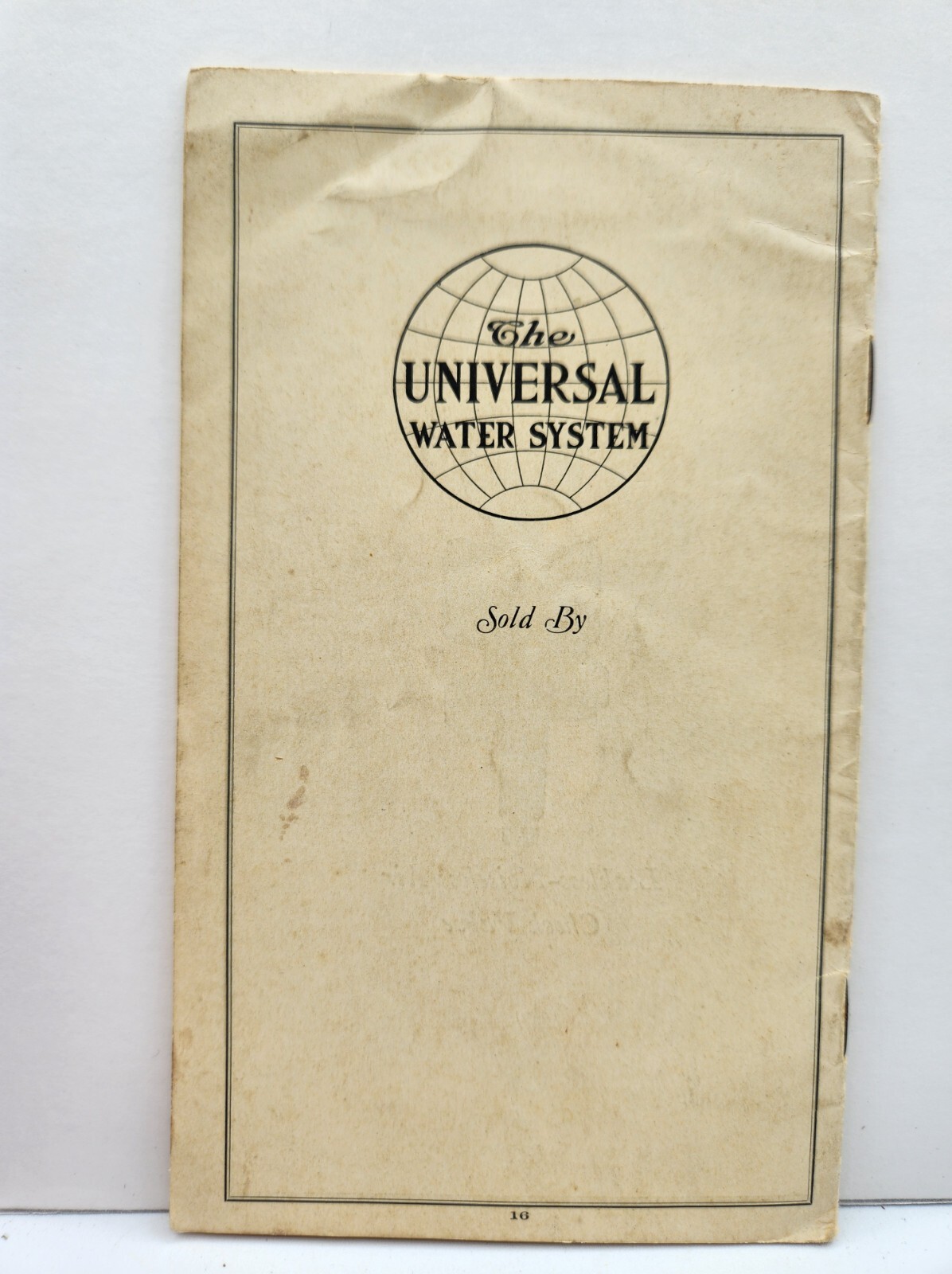 Universal Water System Pumps Brochure Latta-Martin Pump Co. Hickory, NC C7
