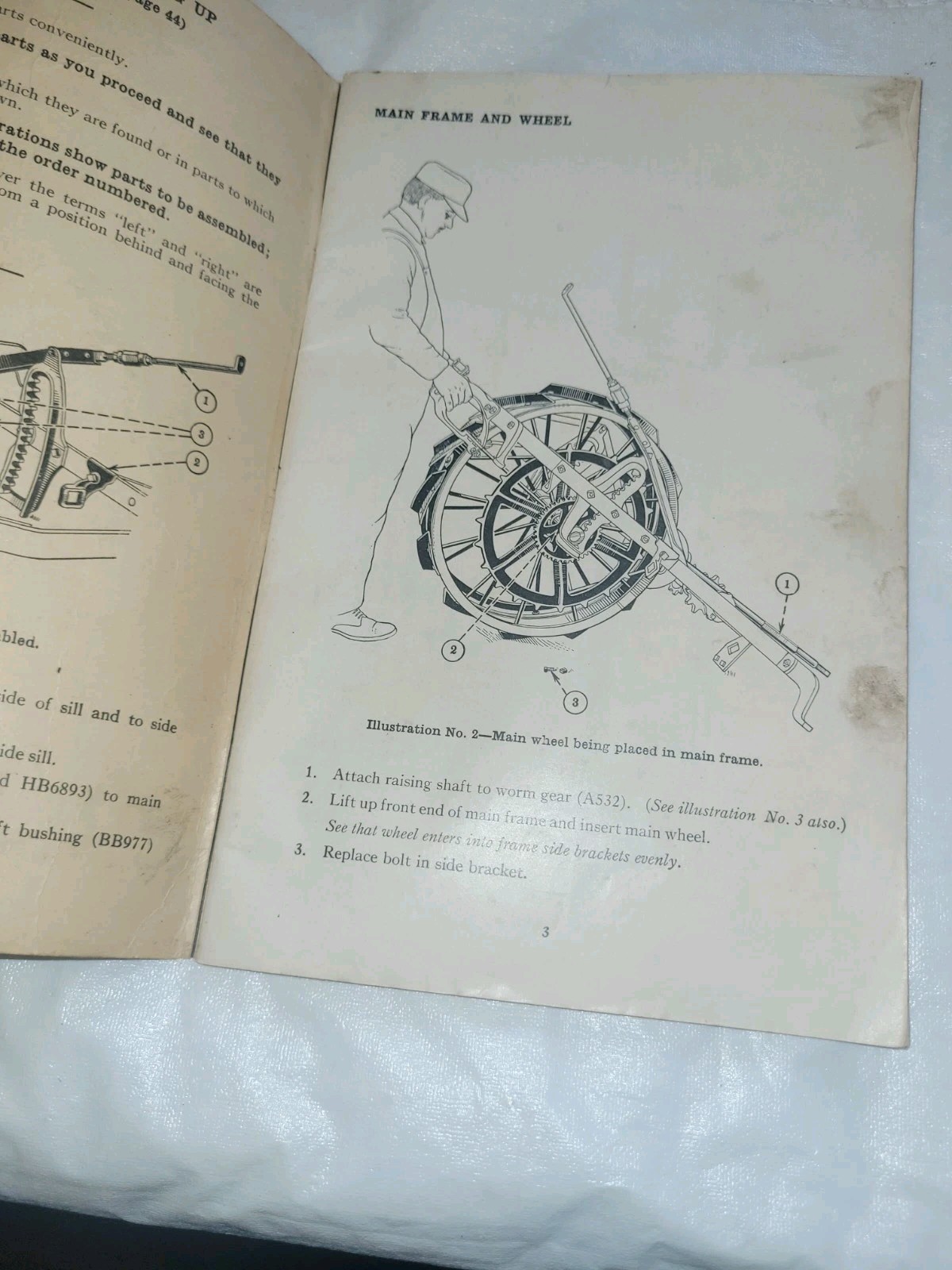 McCormick-Deering Grain Binder With Type M or D Binding Attachment