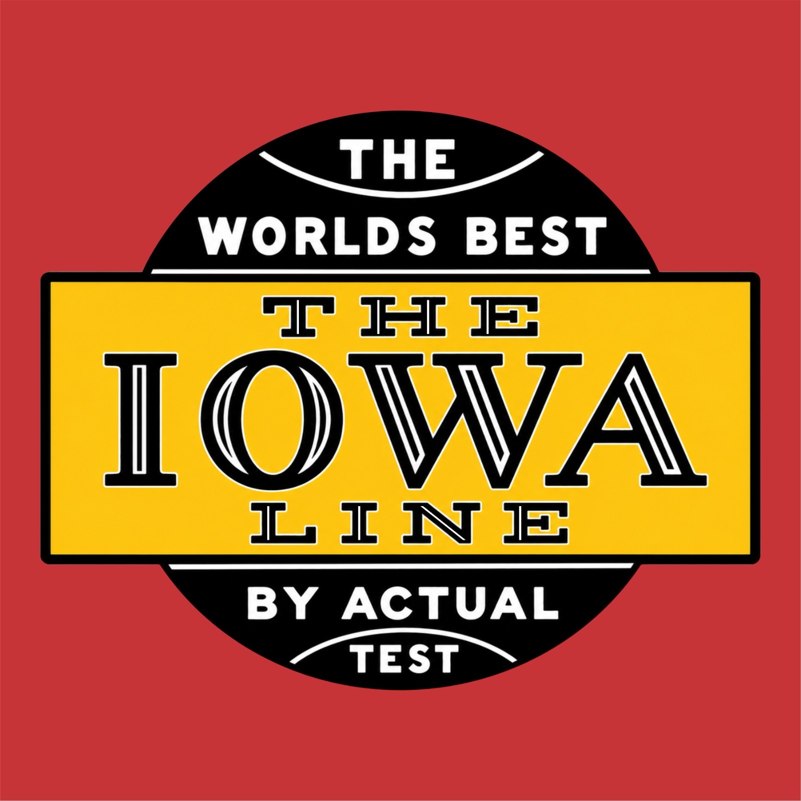 THE IOWA LINE HIT AND MISS MOTORS CUSTOM ALUMINUM SIGN JOB TWO SIGNS 20&Prime; X 20&Prime;