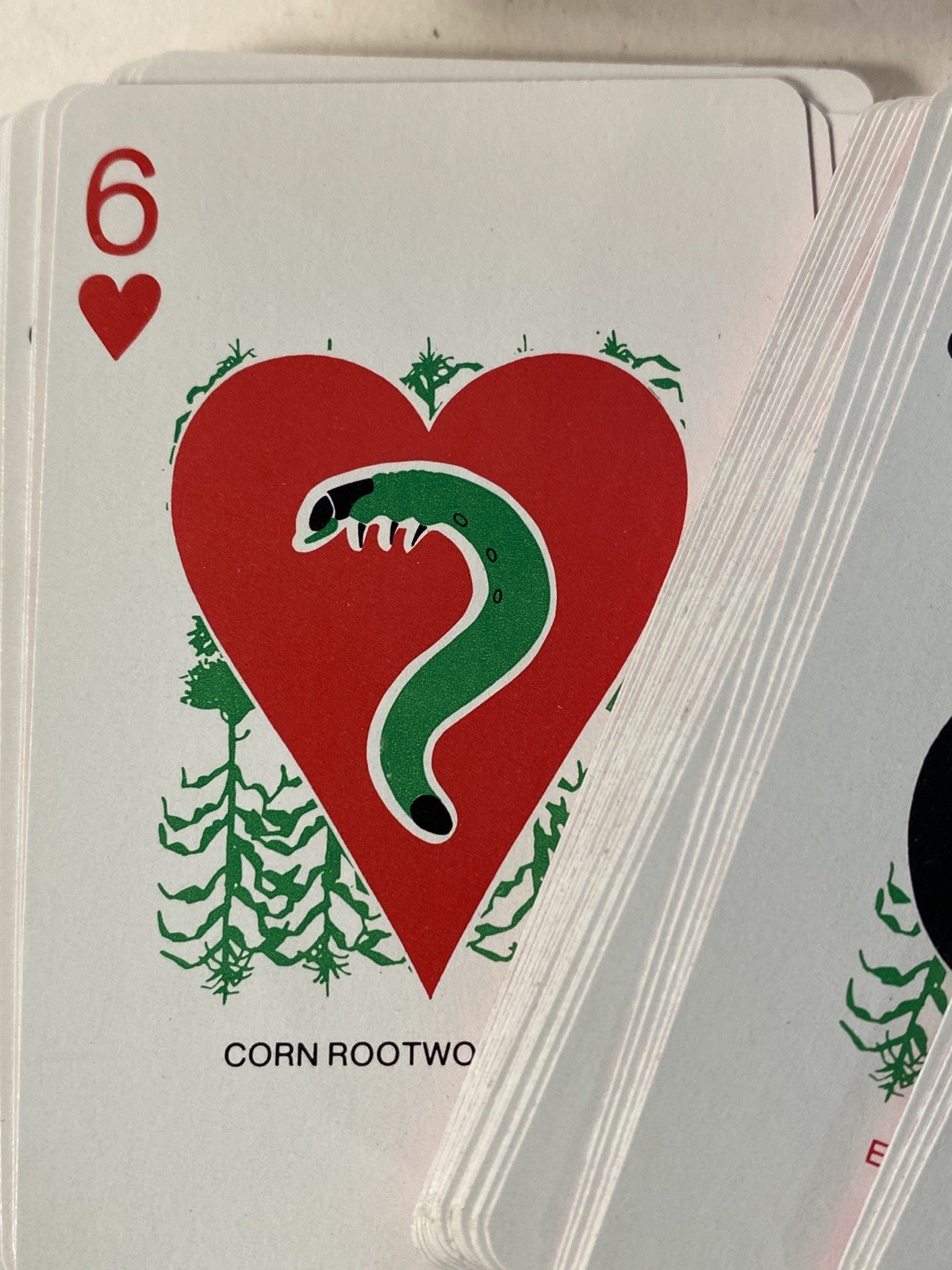 Vintage FURADAN INSECTICIDE Farming Promo Merch Playing Cards Advertising