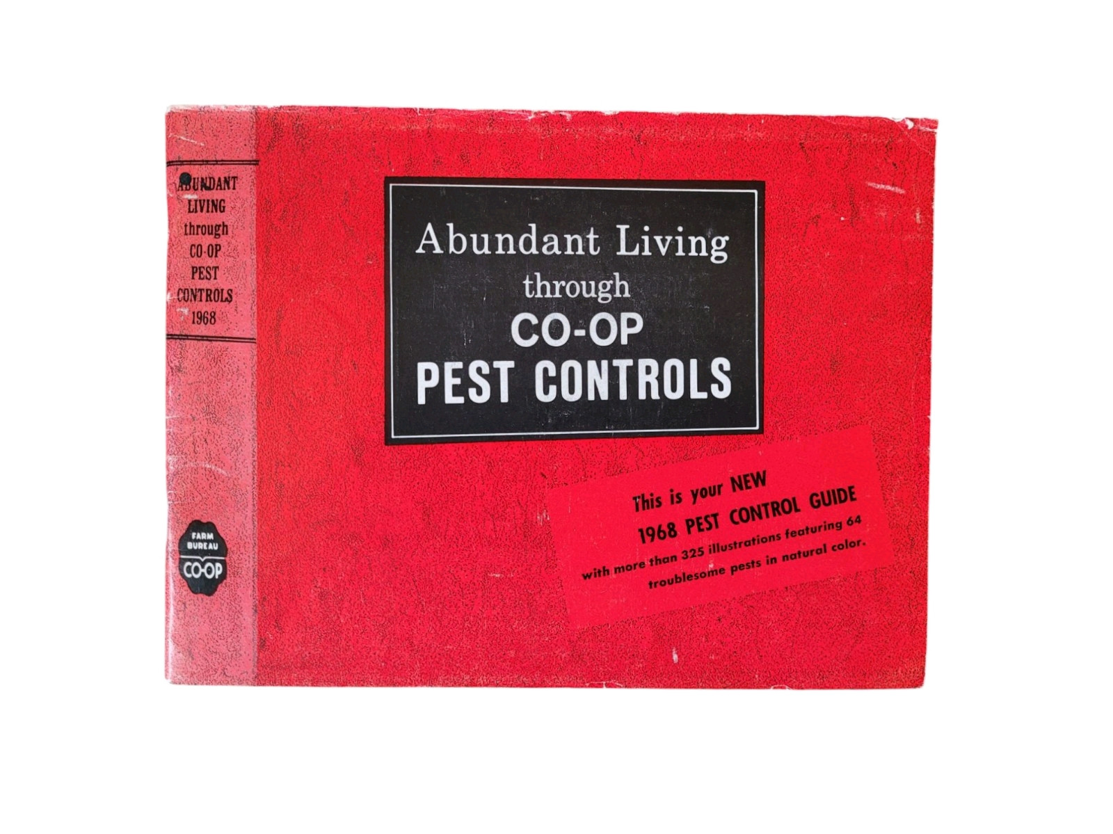 Vintage Indiana Farm Bureau Co-Op Pest Control Guide Booklet c.1968