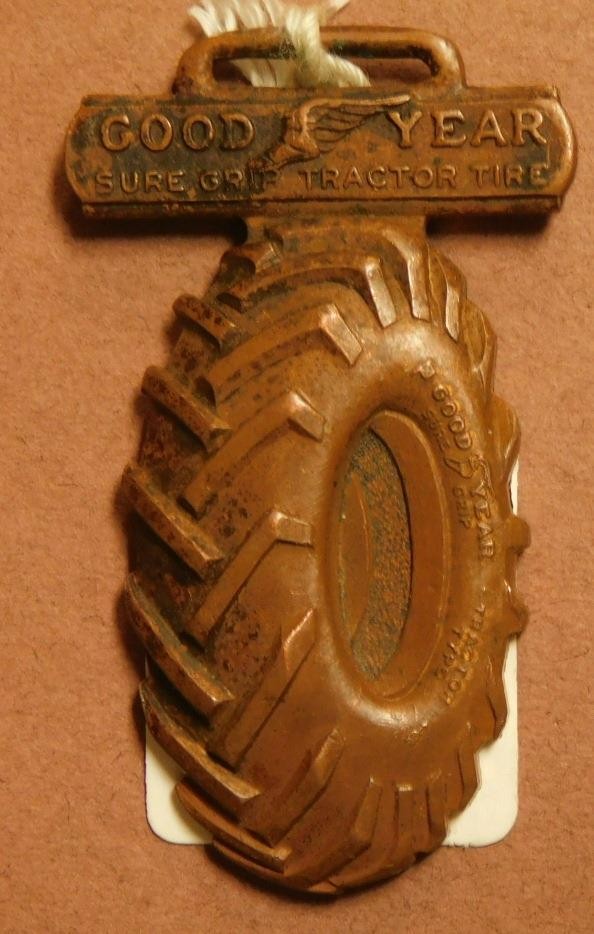 Good Year Tractor Tires Watch Fob shlf1A4-1