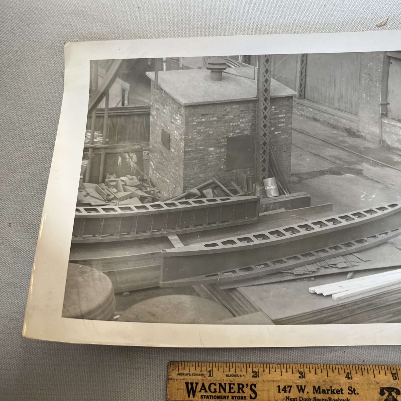 Vntg 1950s York Pa AB Farquar Co. Official Archive Photograph Early Machinery