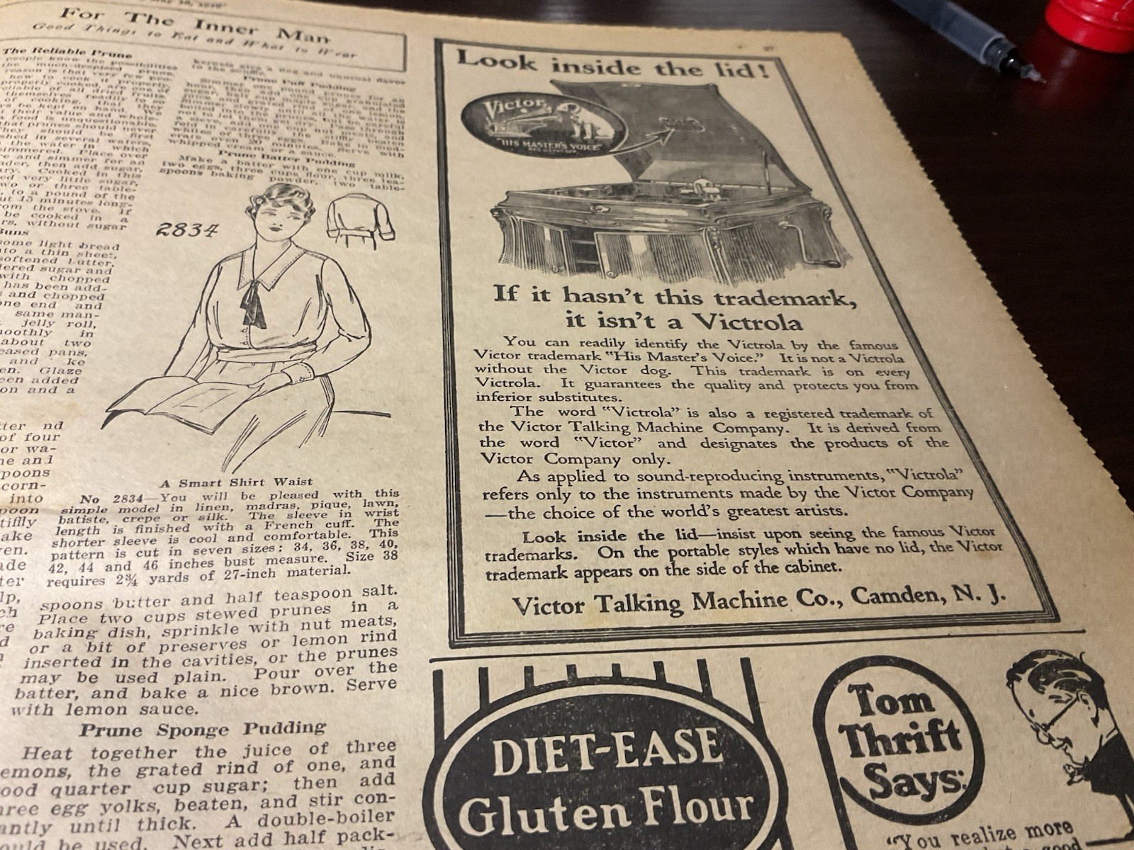 1919 New England Homestead Newspaper Growing Alfalfa Farm Ads Suitable For Frame