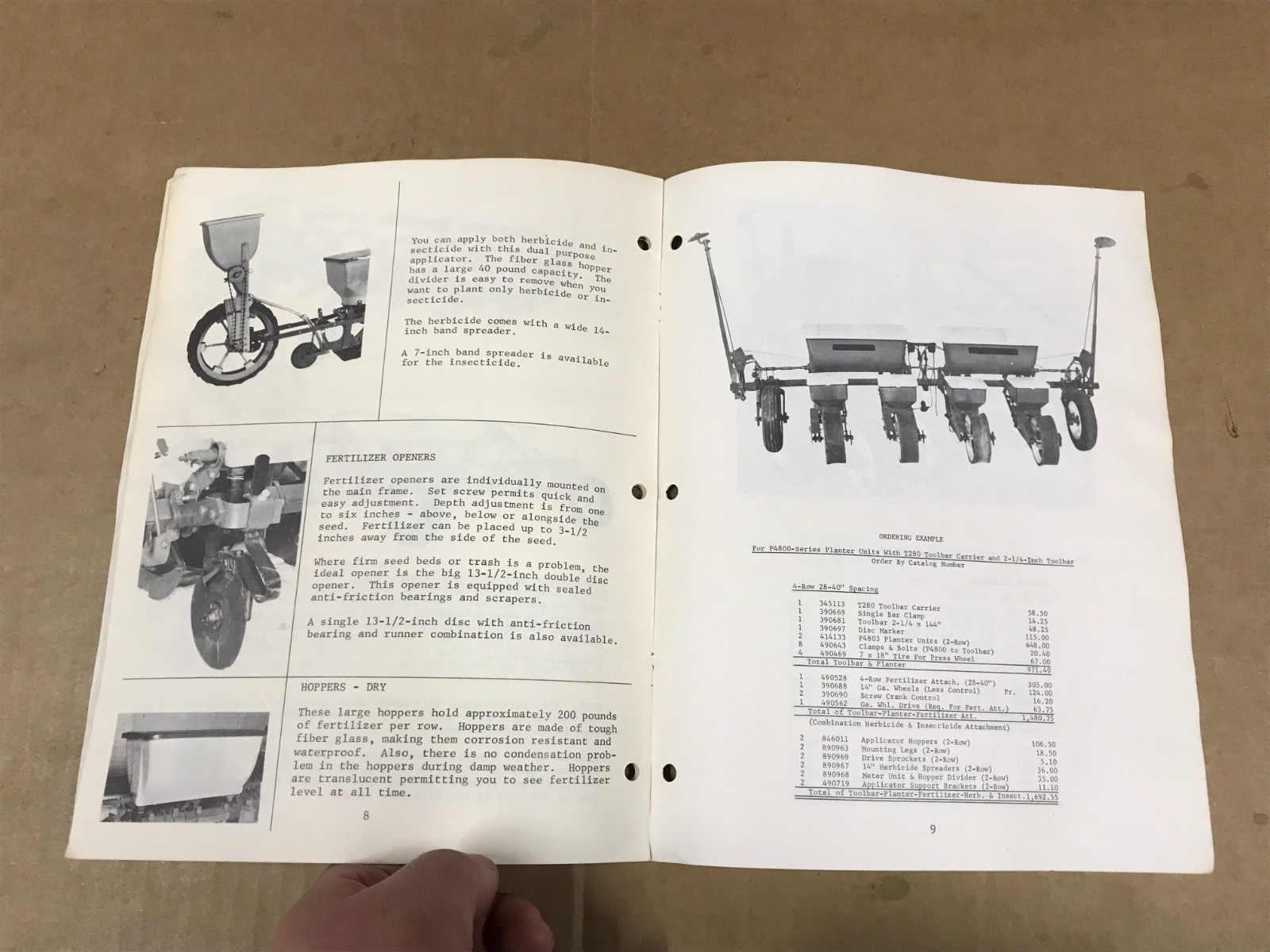 Vintage Minneapolis-Moline Product News – P4800 Planter Units